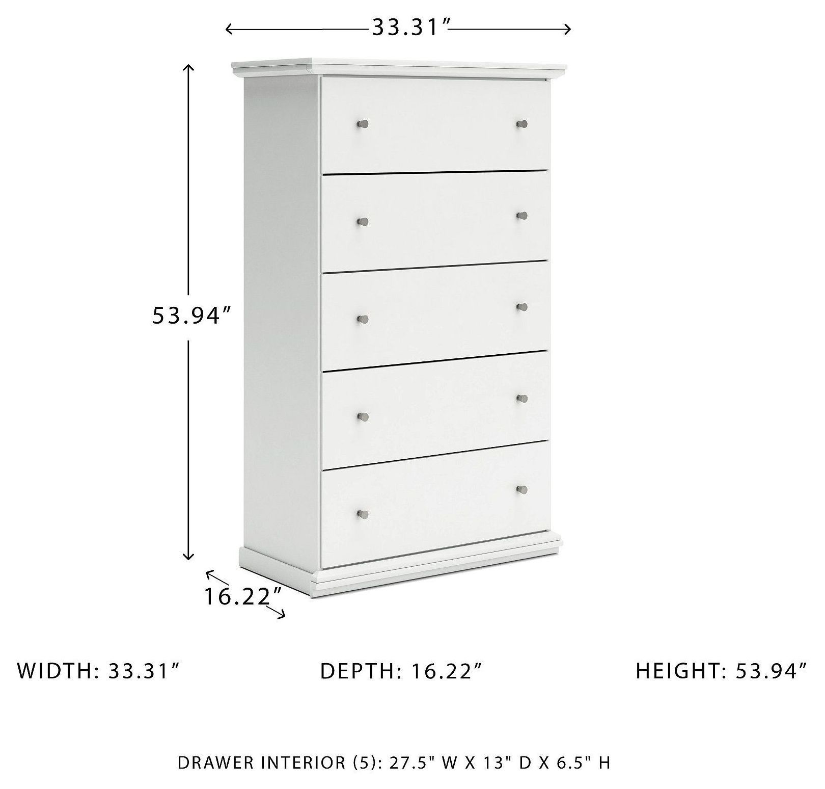 Bostwick Shoals White Chest