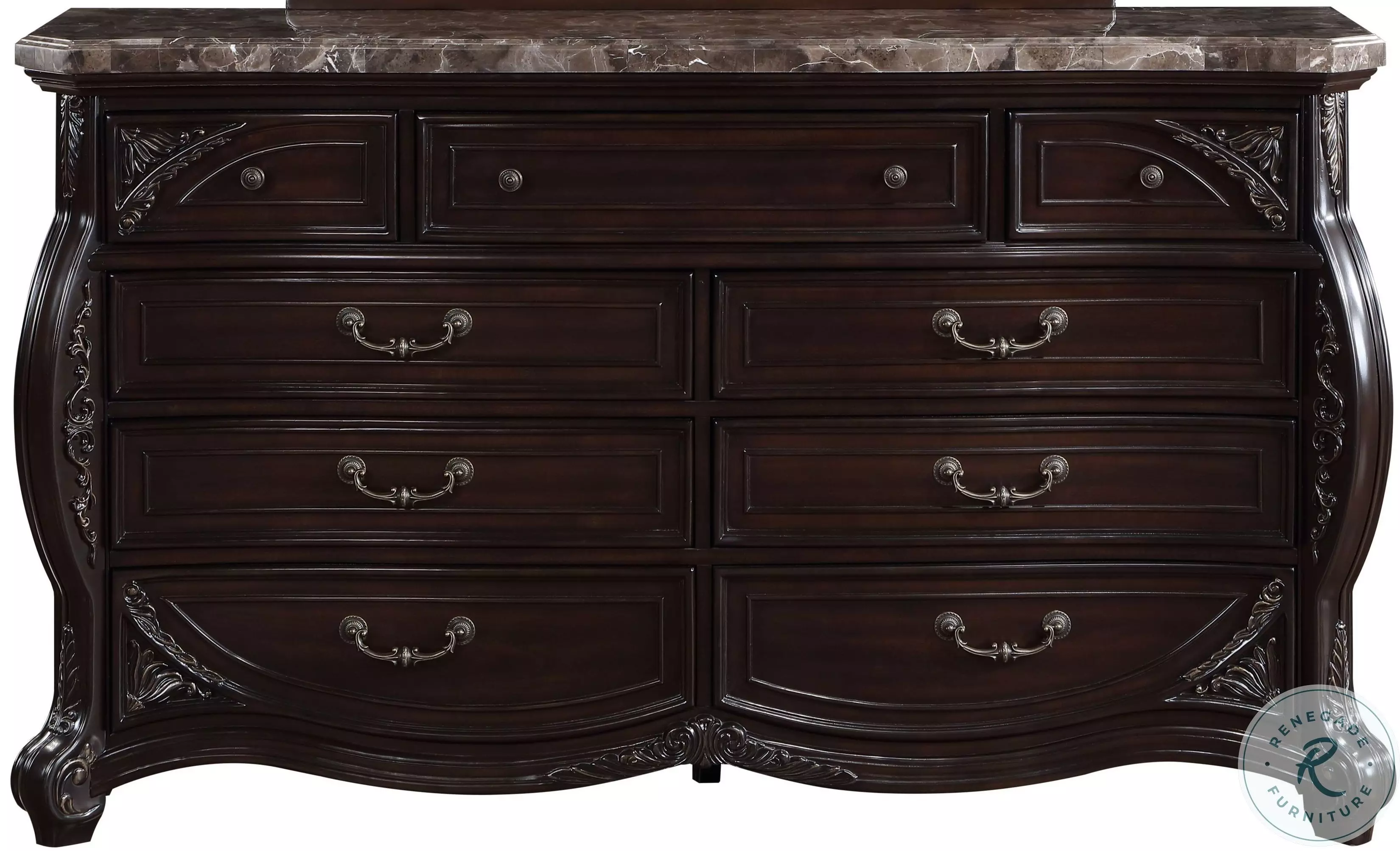 新品　Ballsey ファージレ　manimaris ブラミンク　drawer Palazzo Marina Walnut Dresser From New Classic | Coleman Furniture