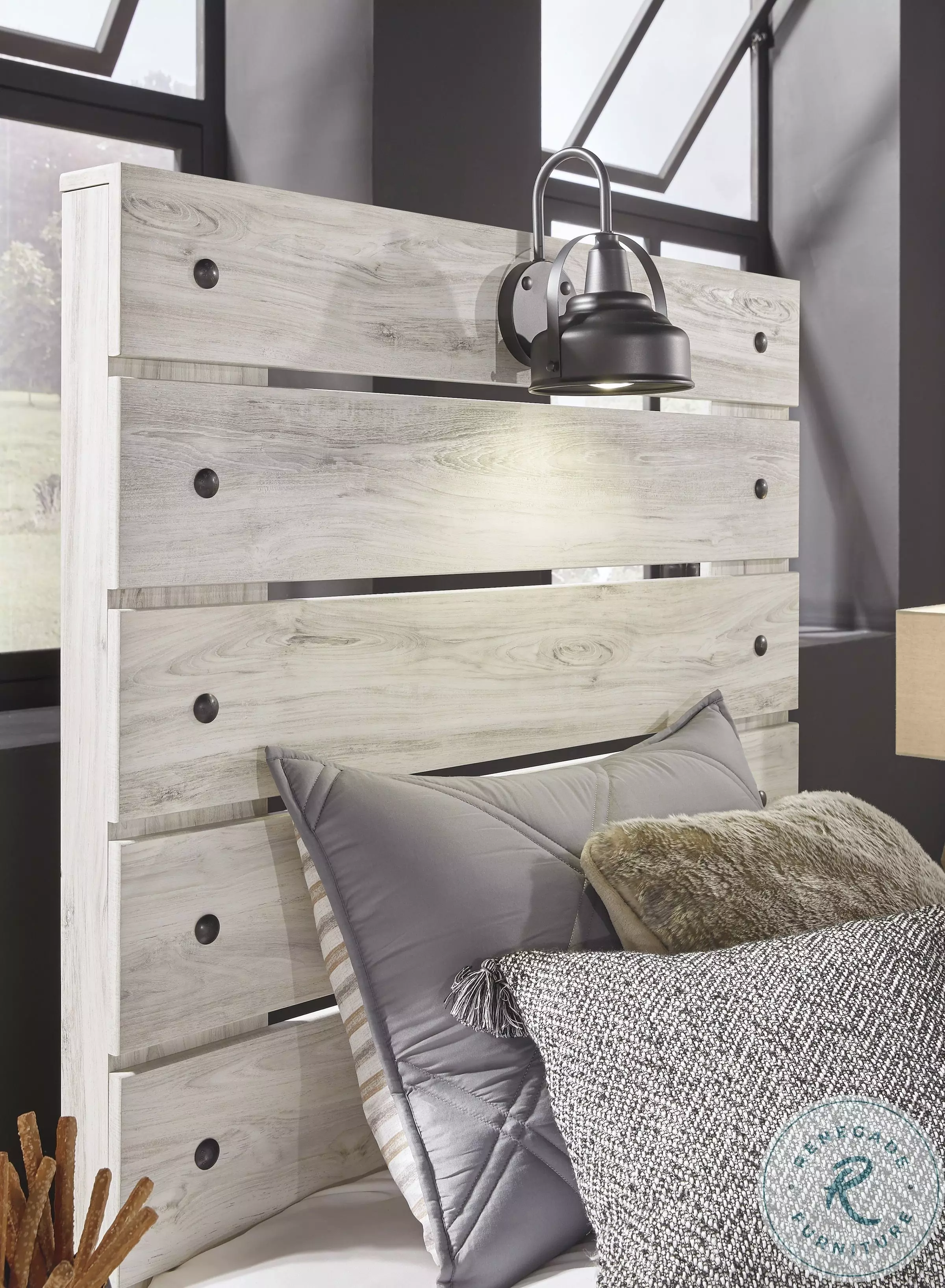 新米パパ Cambeck Whitewash Twin Panel Bed From Home Gallery Stores | Home