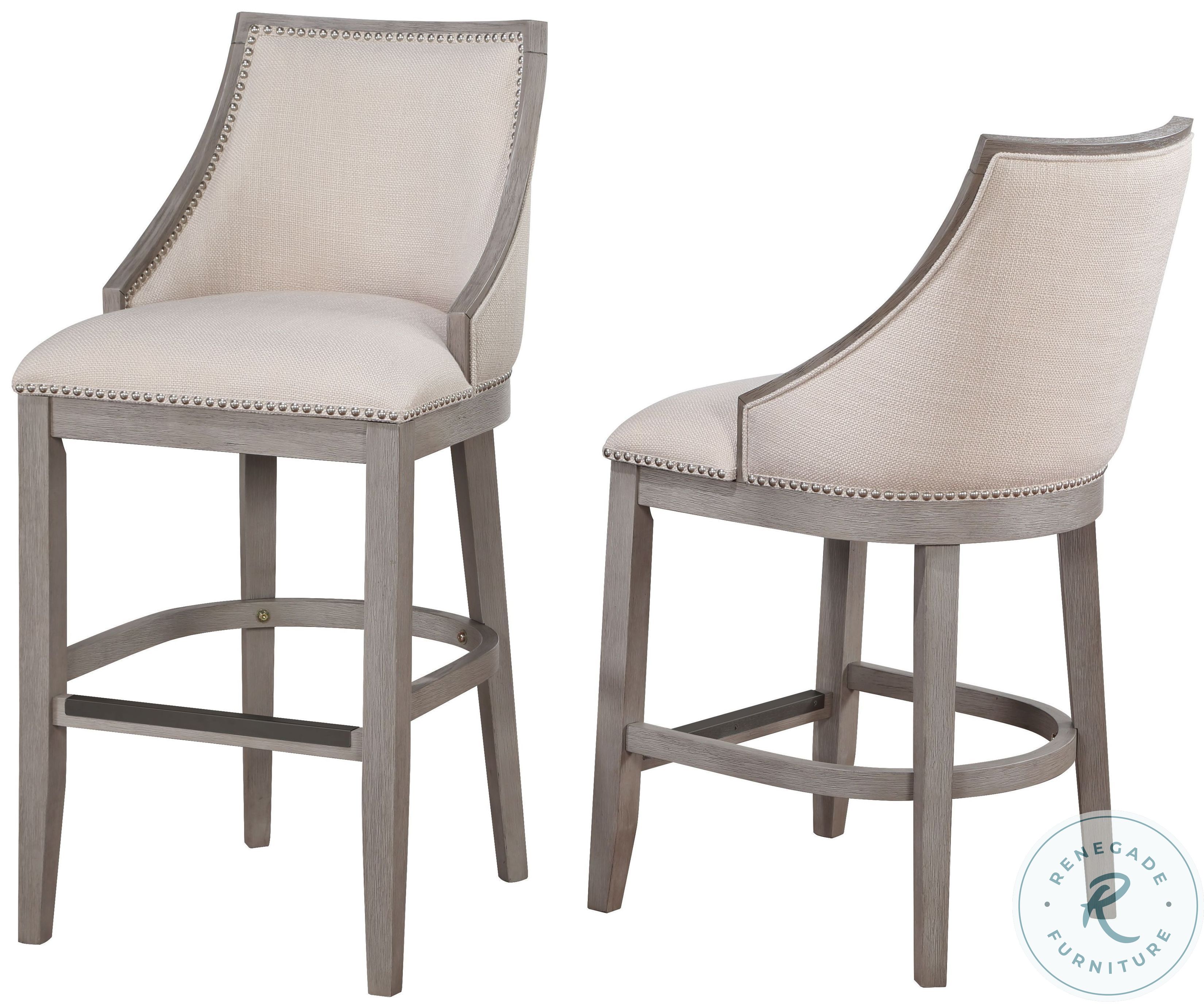 B224026F Keller Grey Wood Counter Height Stool From American