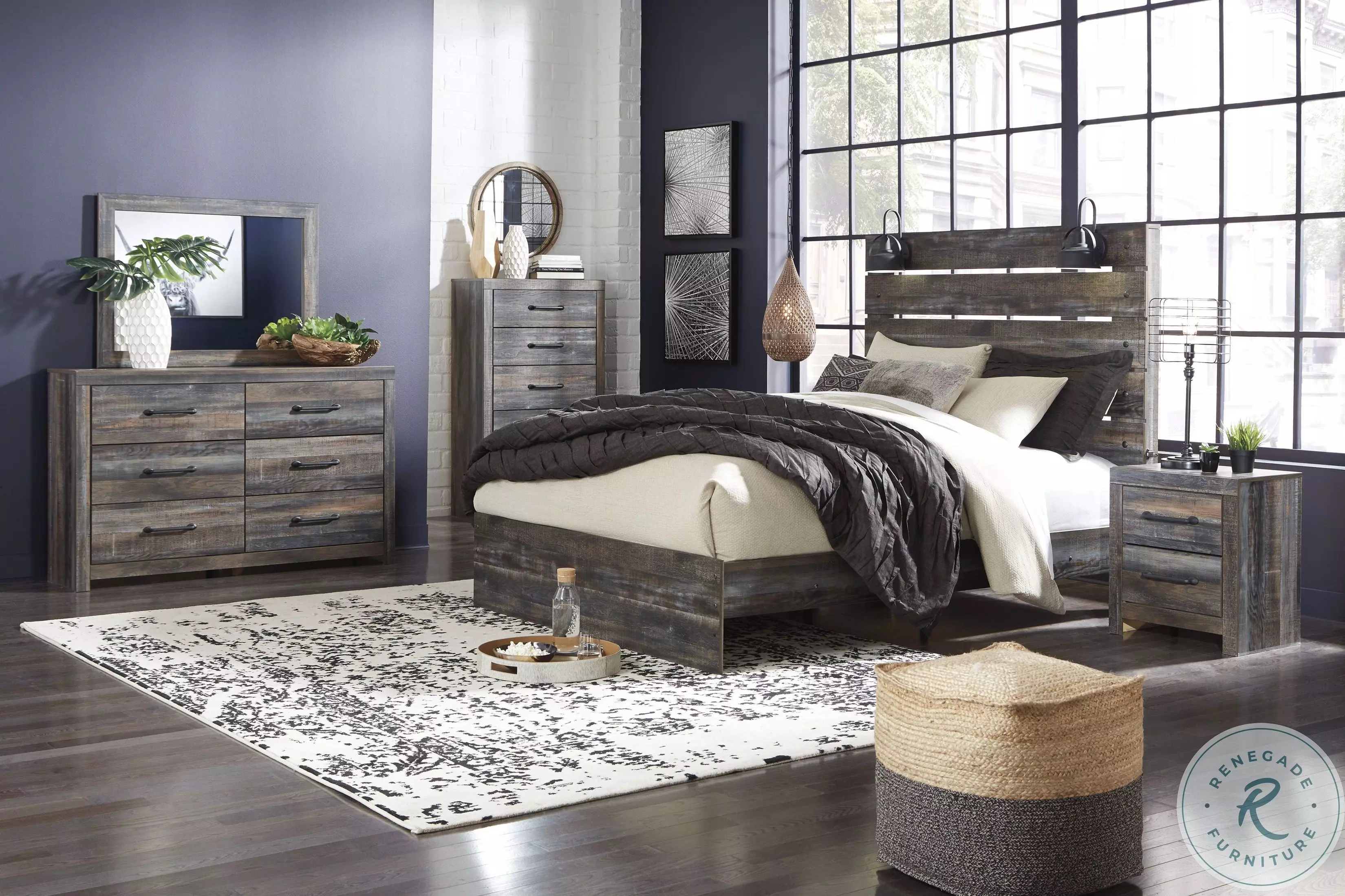 りーやん様 バーバリーセット Drystan Panel Bedroom Set From Home Gallery Stores | Home Gallery