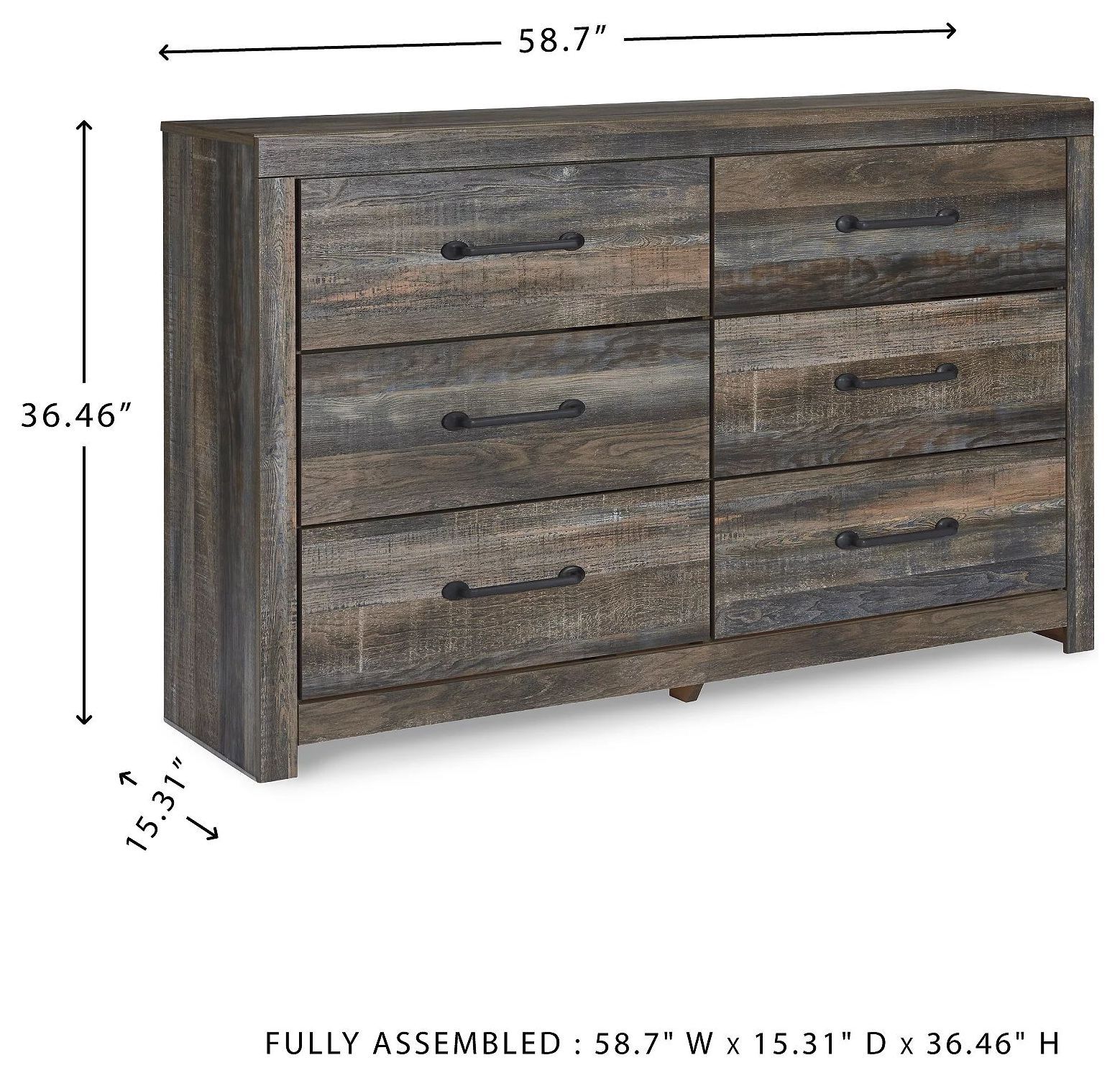 Drystan Multi Dresser from Ashley | Coleman Furniture
