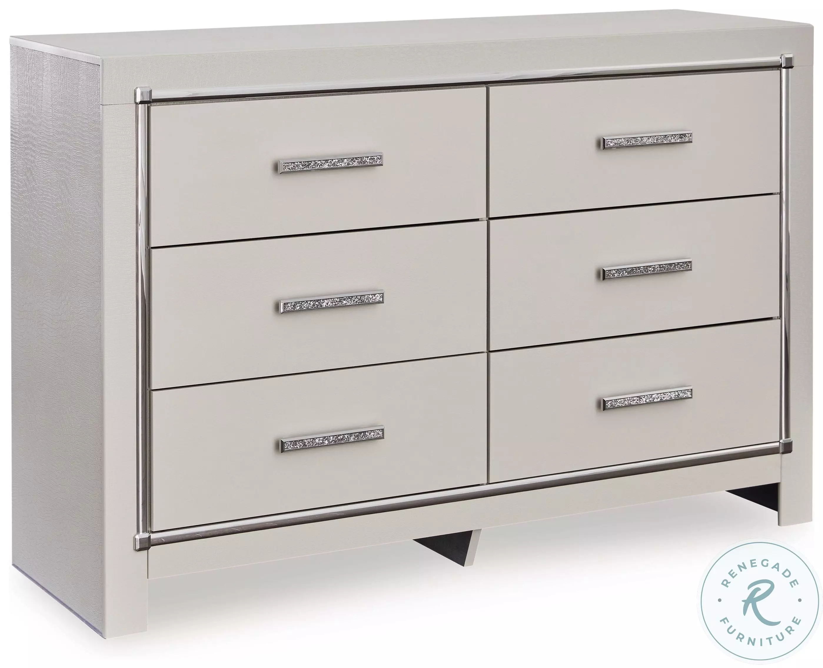Zyniden Silver Dresser From Ashley Furniture | Coleman Furniture