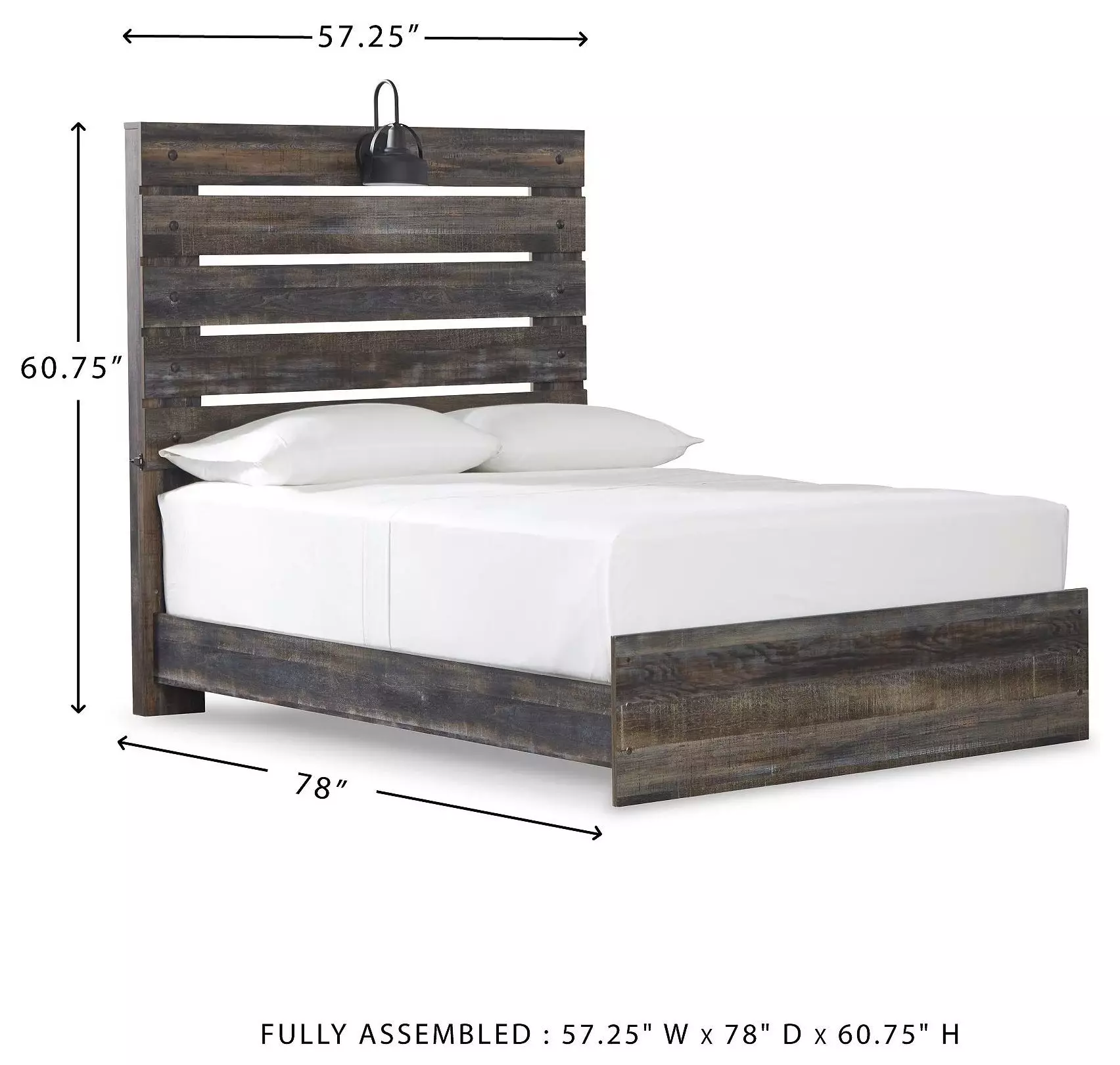 Drystan Full Panel Bed