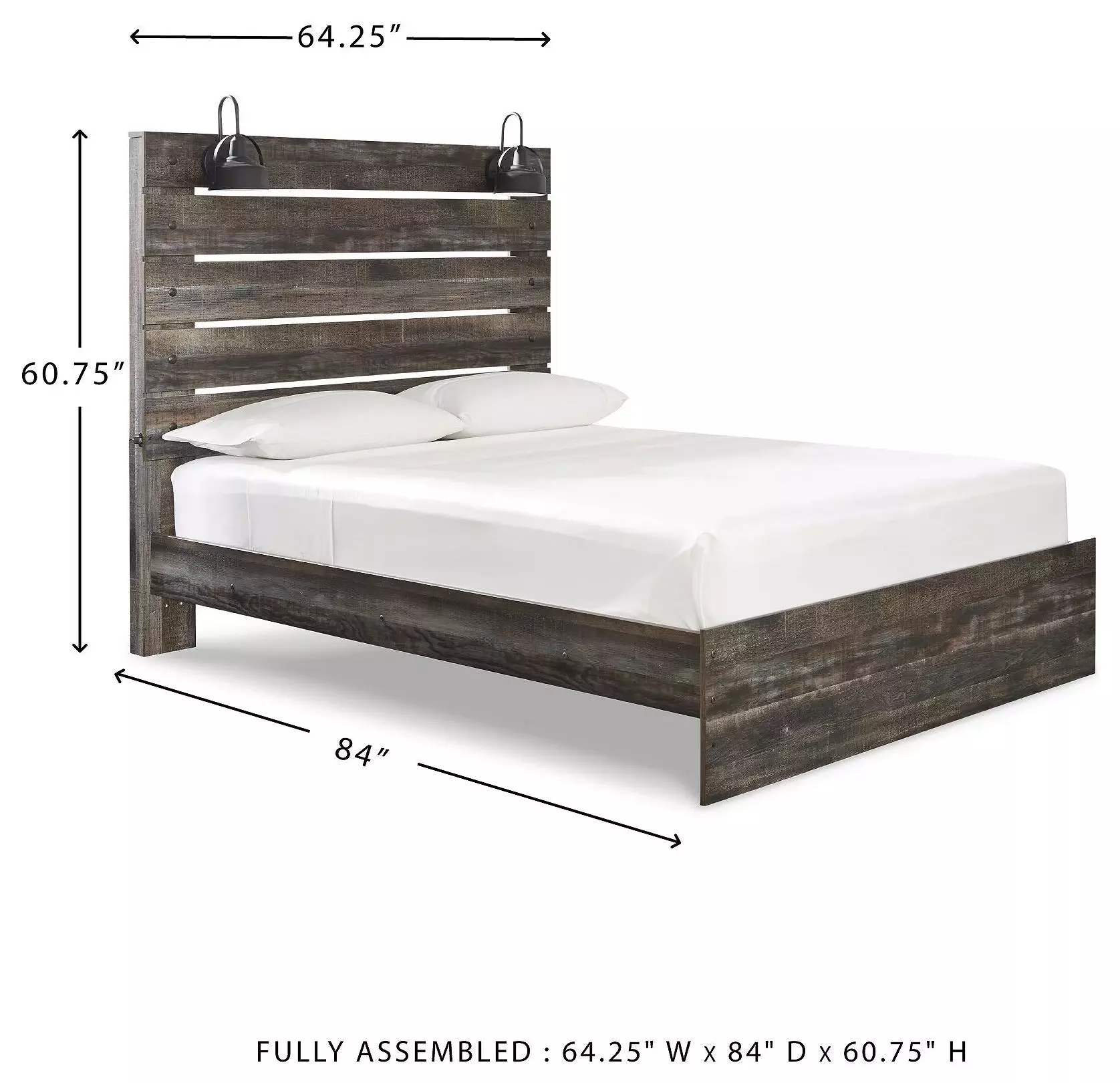 Drystan Queen Panel Bed