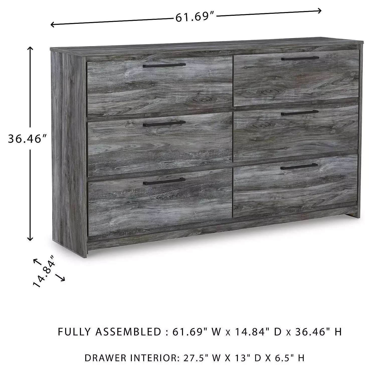 Baystorm Gray Dresser