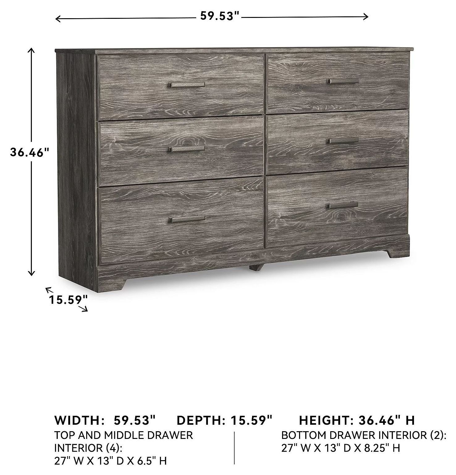 Ralinksi Gray Dresser