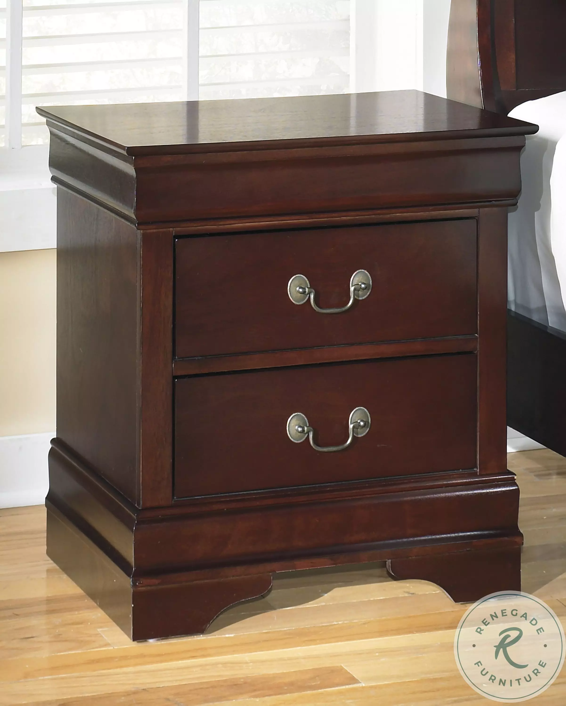 Alisdair Two Drawer Night Stand from Ashley (B376-92