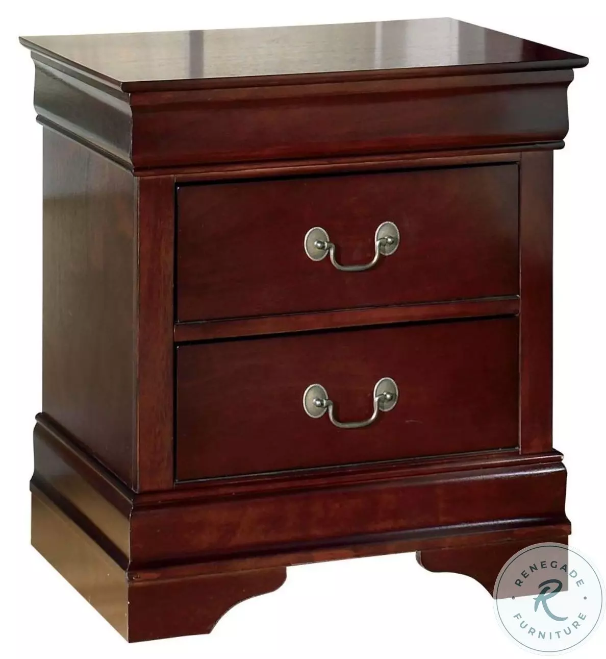 Alisdair Two Drawer Night Stand from Ashley (B376-92