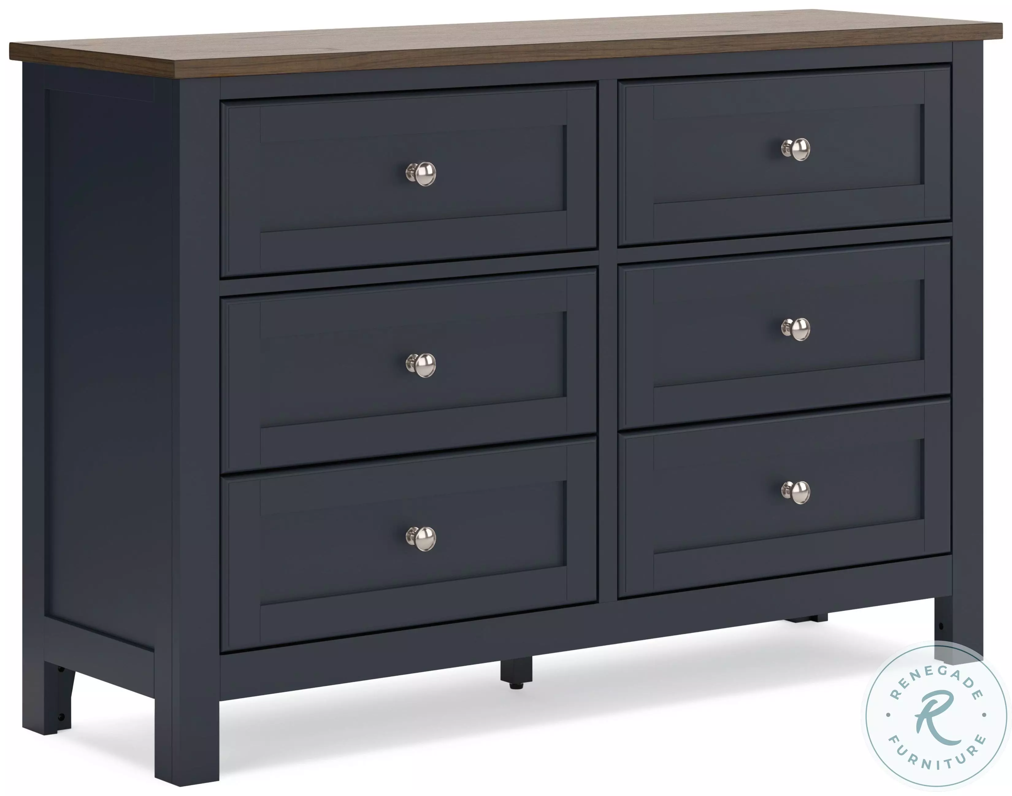 Landocken Brown And Blue Youth Panel Bedroom Set from Ashley