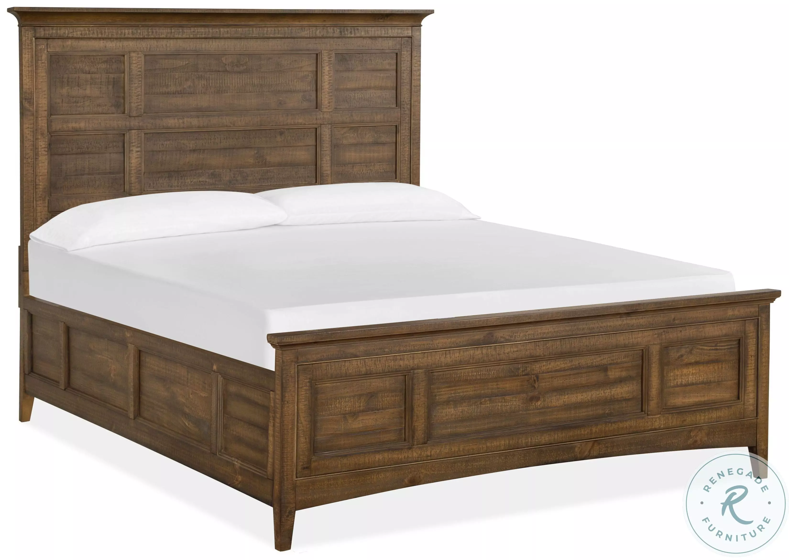 バレエ tomasebu Bay Creek Toasted Nutmeg Queen Panel Bed from Magnussen Home