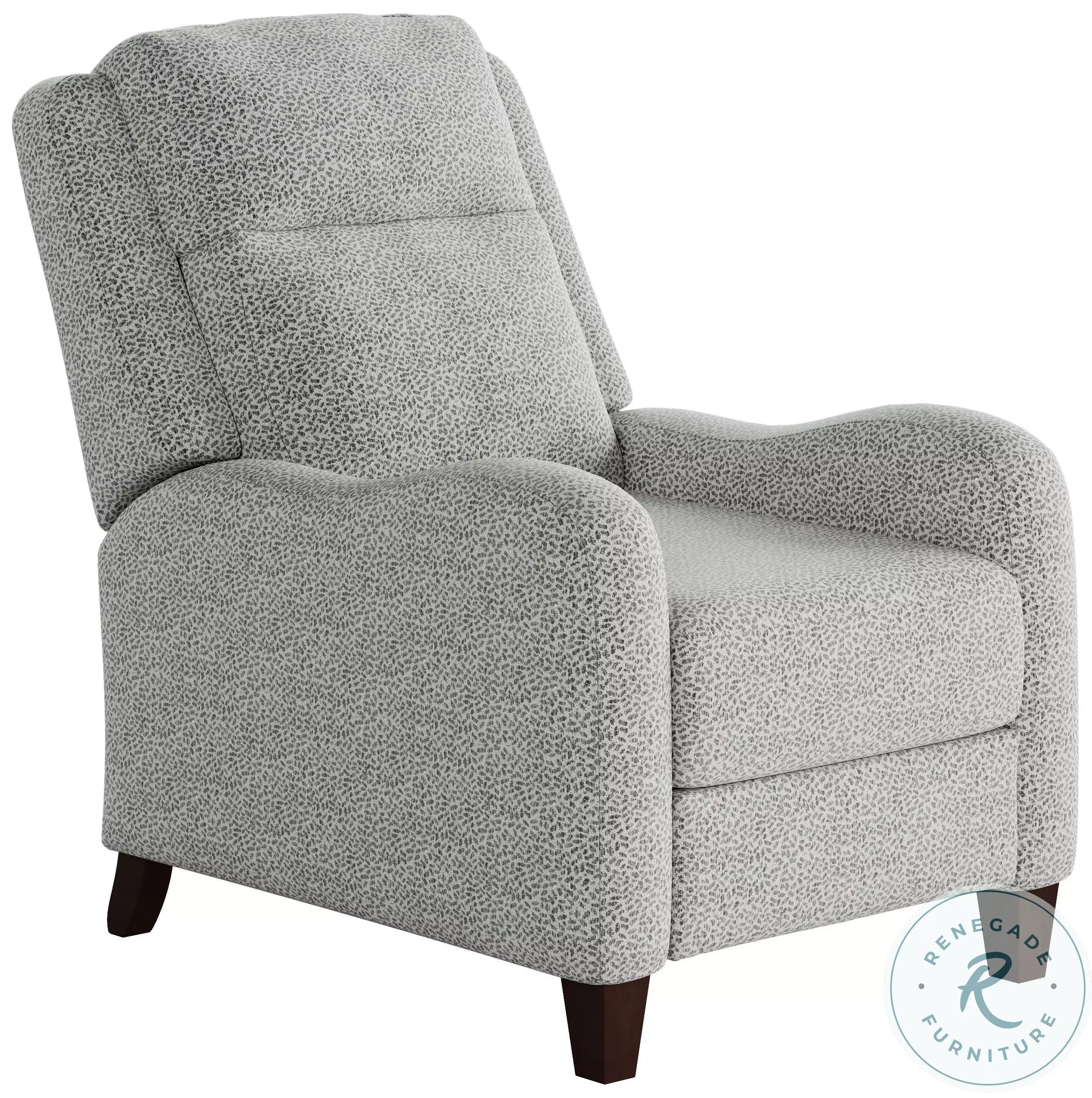 Prestige Stoneybrook Platinum 31" Wide Push Back Hi Leg Recliner From