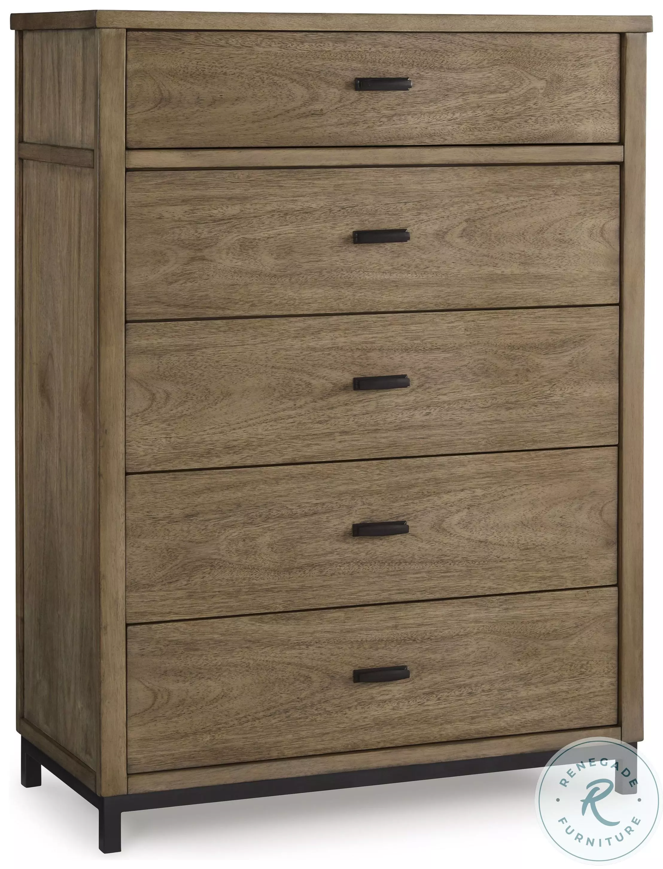 Tomtyn Light Brown 5 Drawer Chest From Ashley Furniture | Coleman Furniture