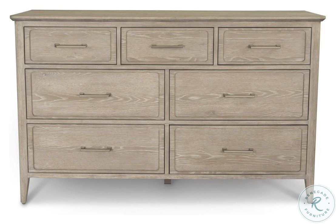 Harborview Glazed Driftwood 7 Drawer Dresser From Marra Home Coleman