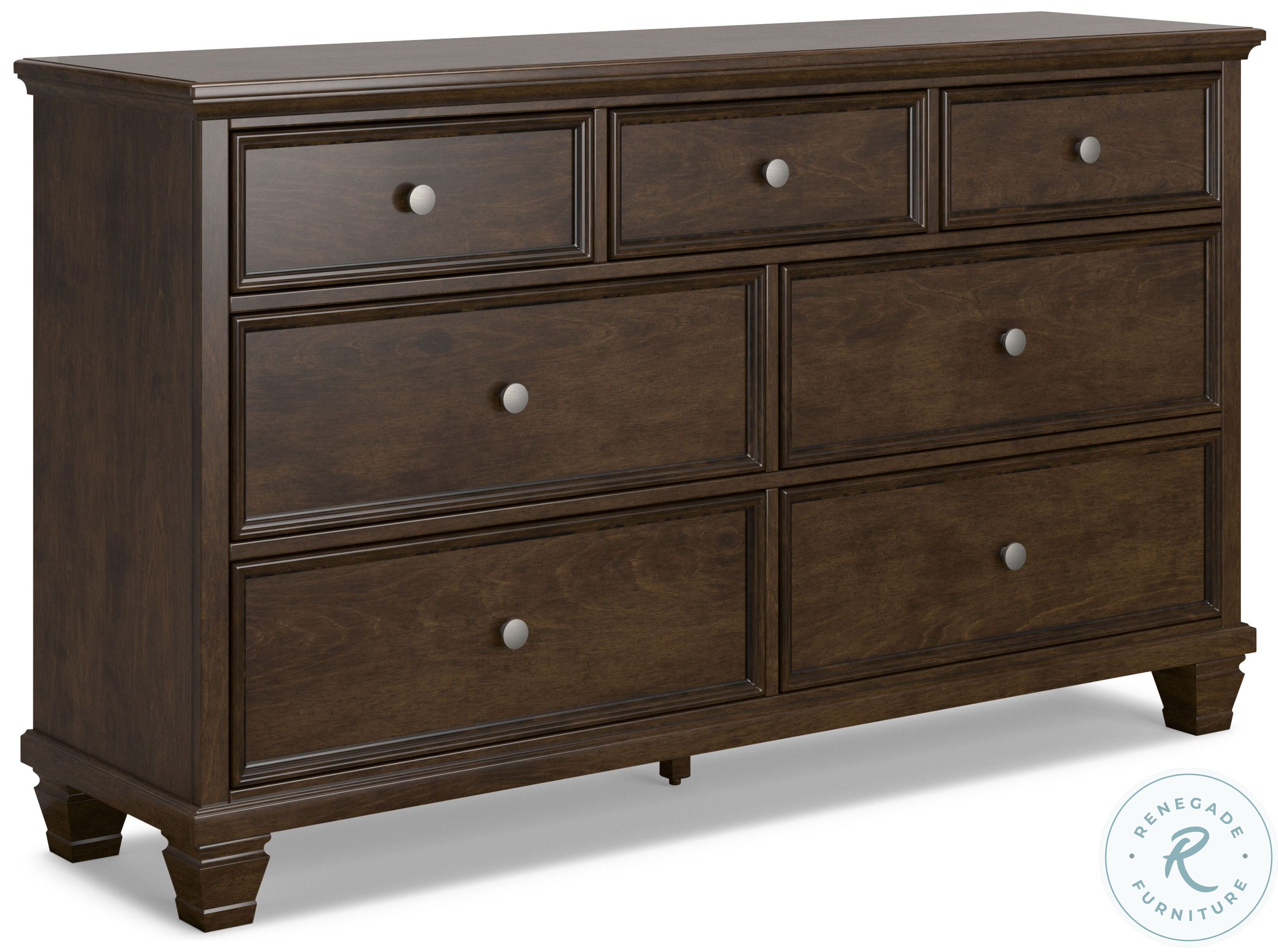 Danabrin Rich Brown Cherry Dresser From Ashley Furniture Coleman