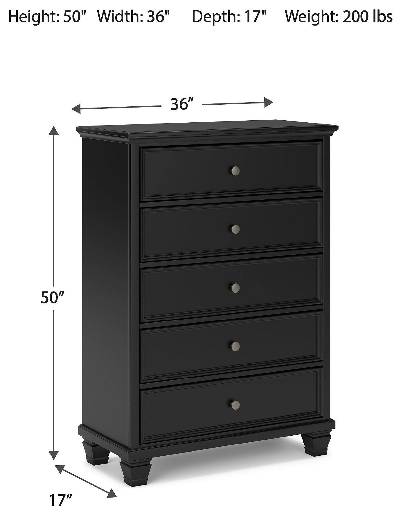 Lanolee Black Chest