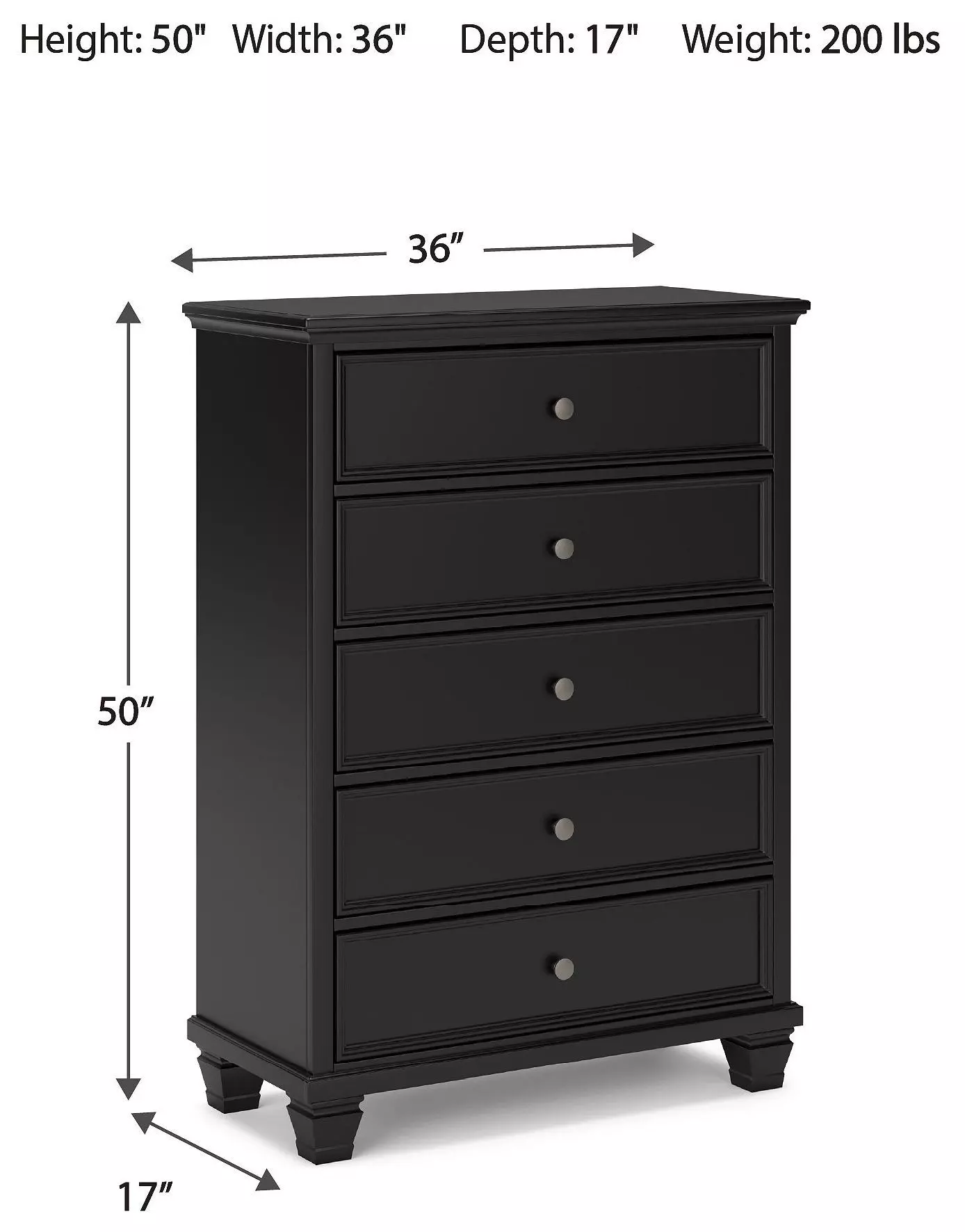 Lanolee Black Chest