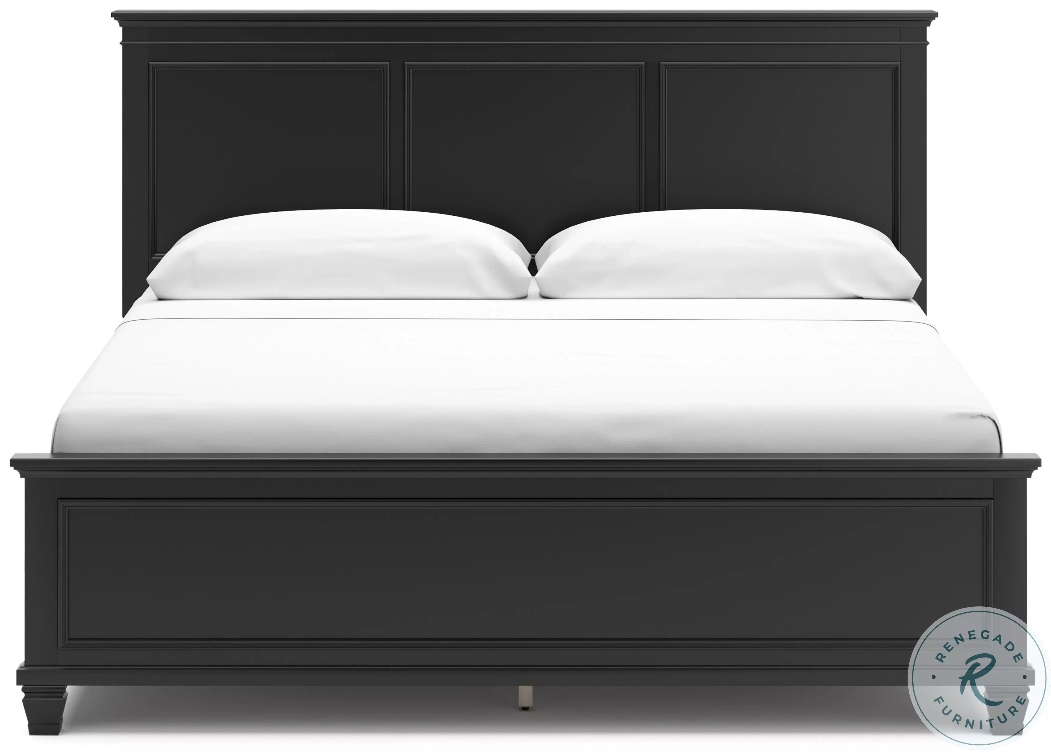 Lanolee Black King Panel Bed From Home Gallery Stores | Home