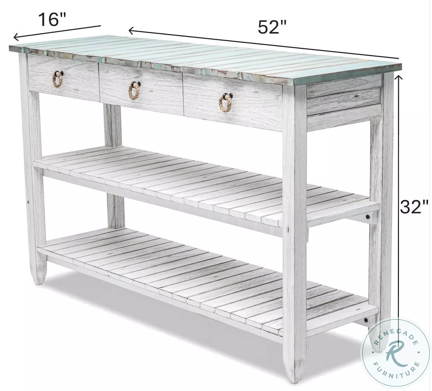 Garden Gate Distressed Grey Entertainment Center
