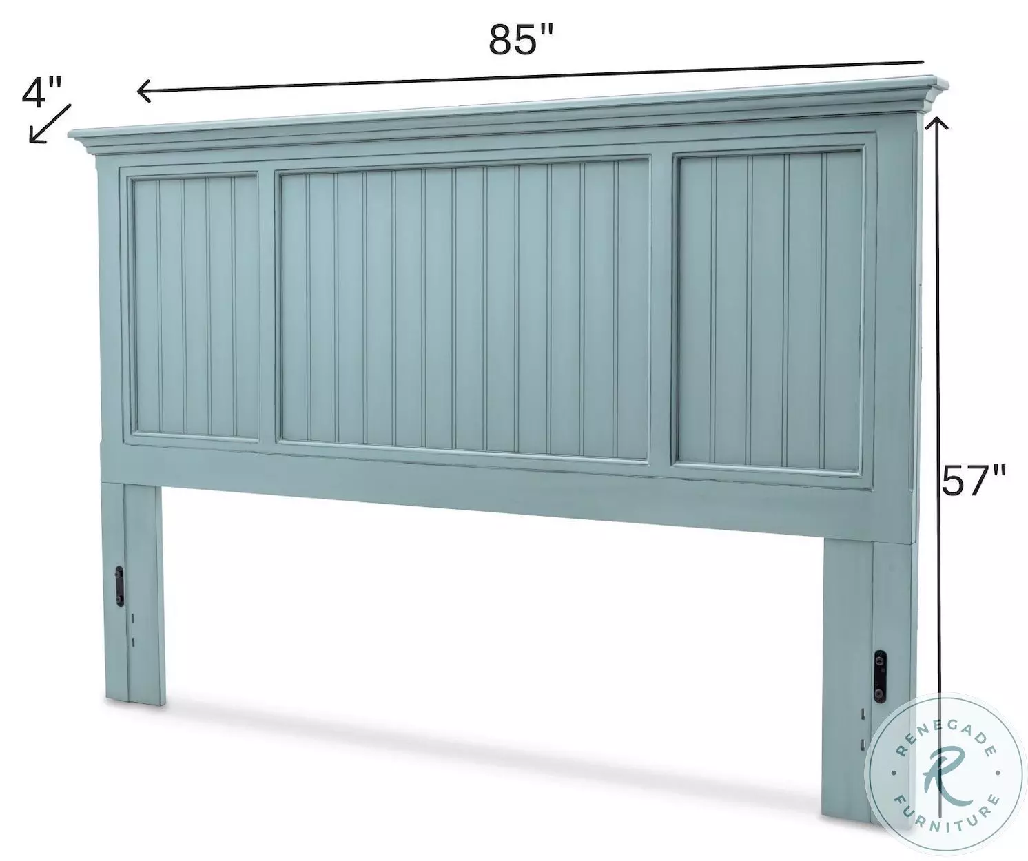 Riviera Bleu King Headboard