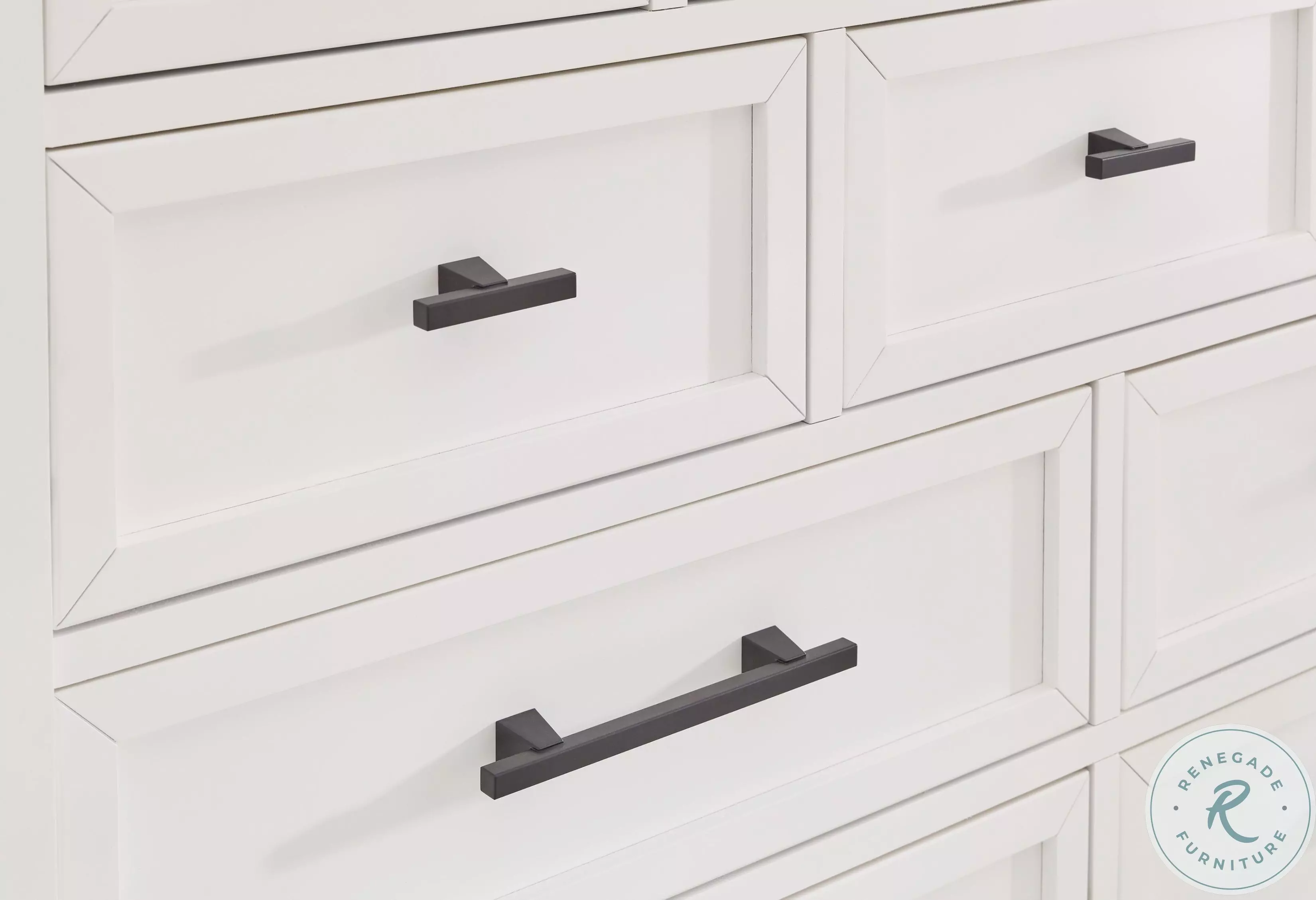 Ashbryn White And Natural Dresser From Home Gallery Stores | Home Gallery  Stores