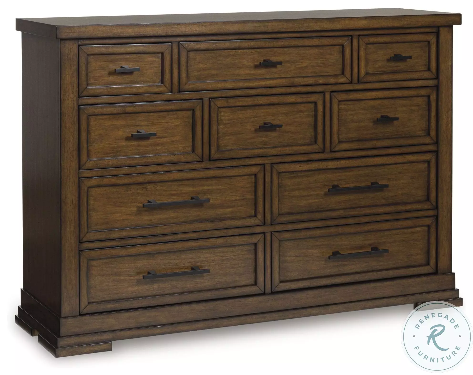 middlebrook classic dresser 6 Drawer Black Solid Wood Dresser