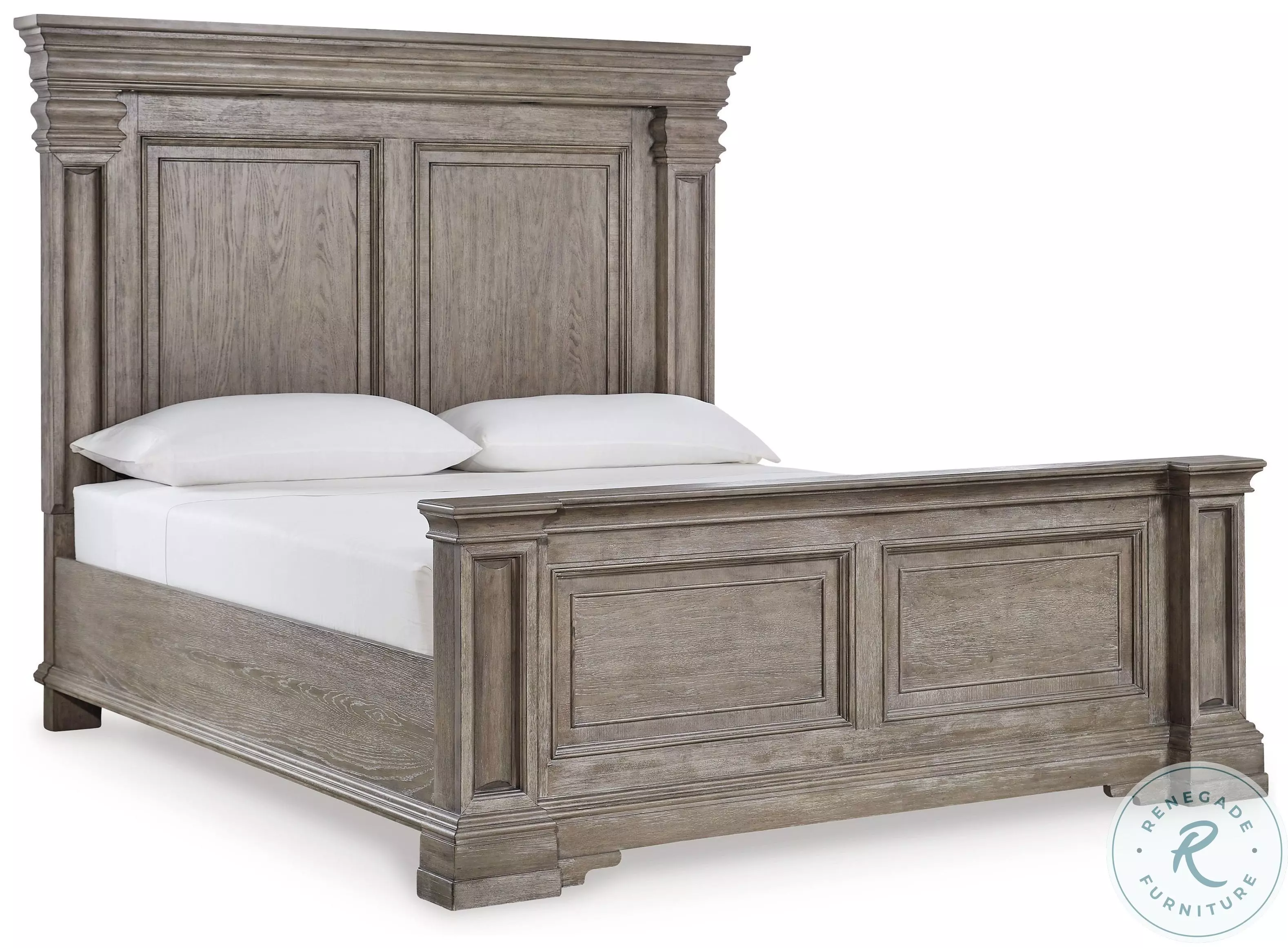 Blairhurst Light Grayish Brown King Panel Bed From Ashley