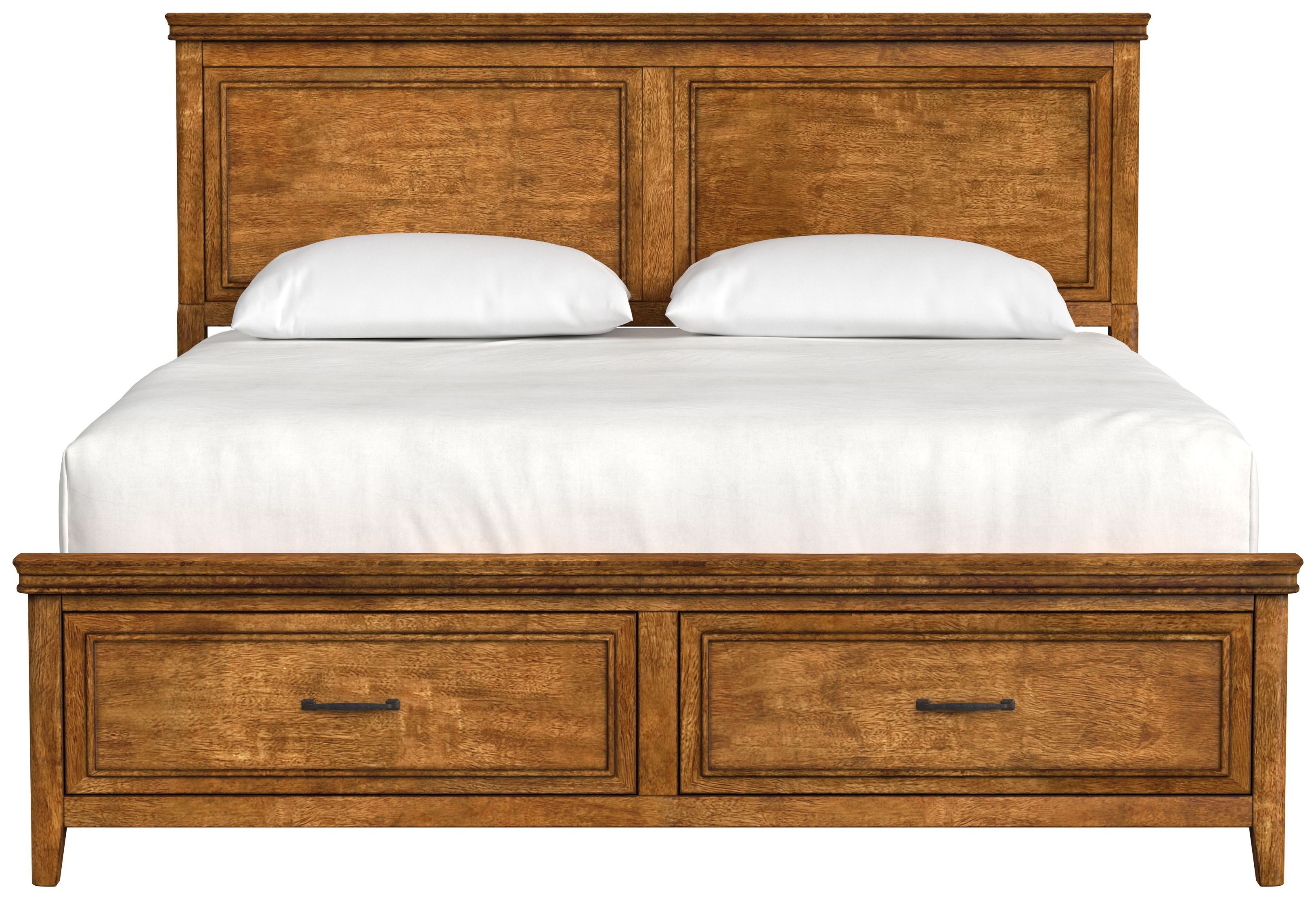 Bandalier Russet California King Storage Panel Bed from A-America