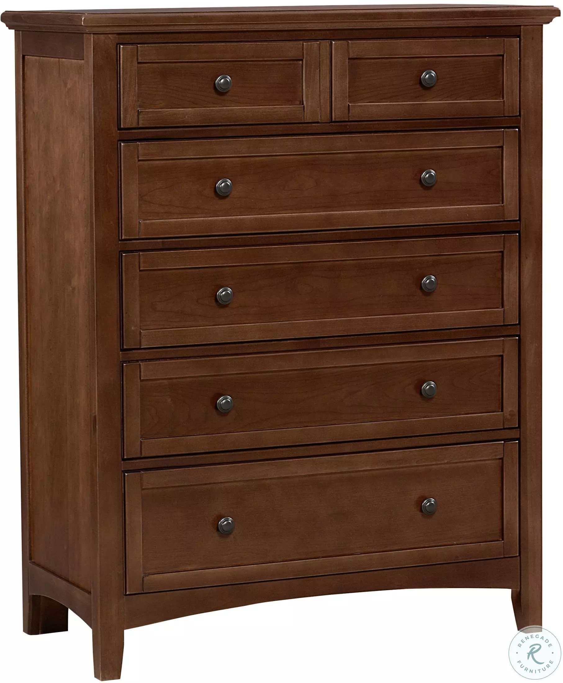Bonanza Cherry 5 Drawer Chest From Home Gallery Stores | Home