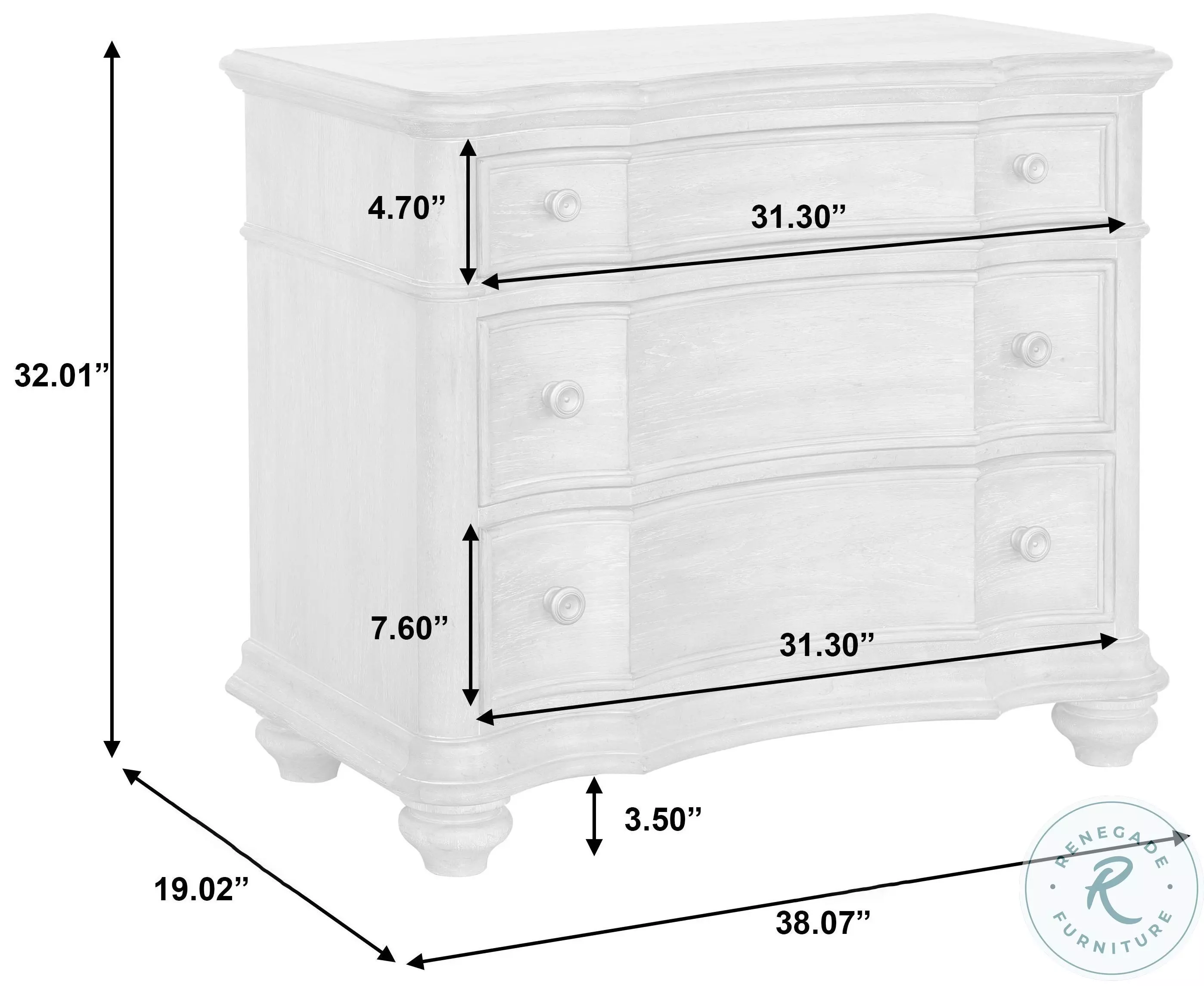 Stonegate Brown Bachelors Chest