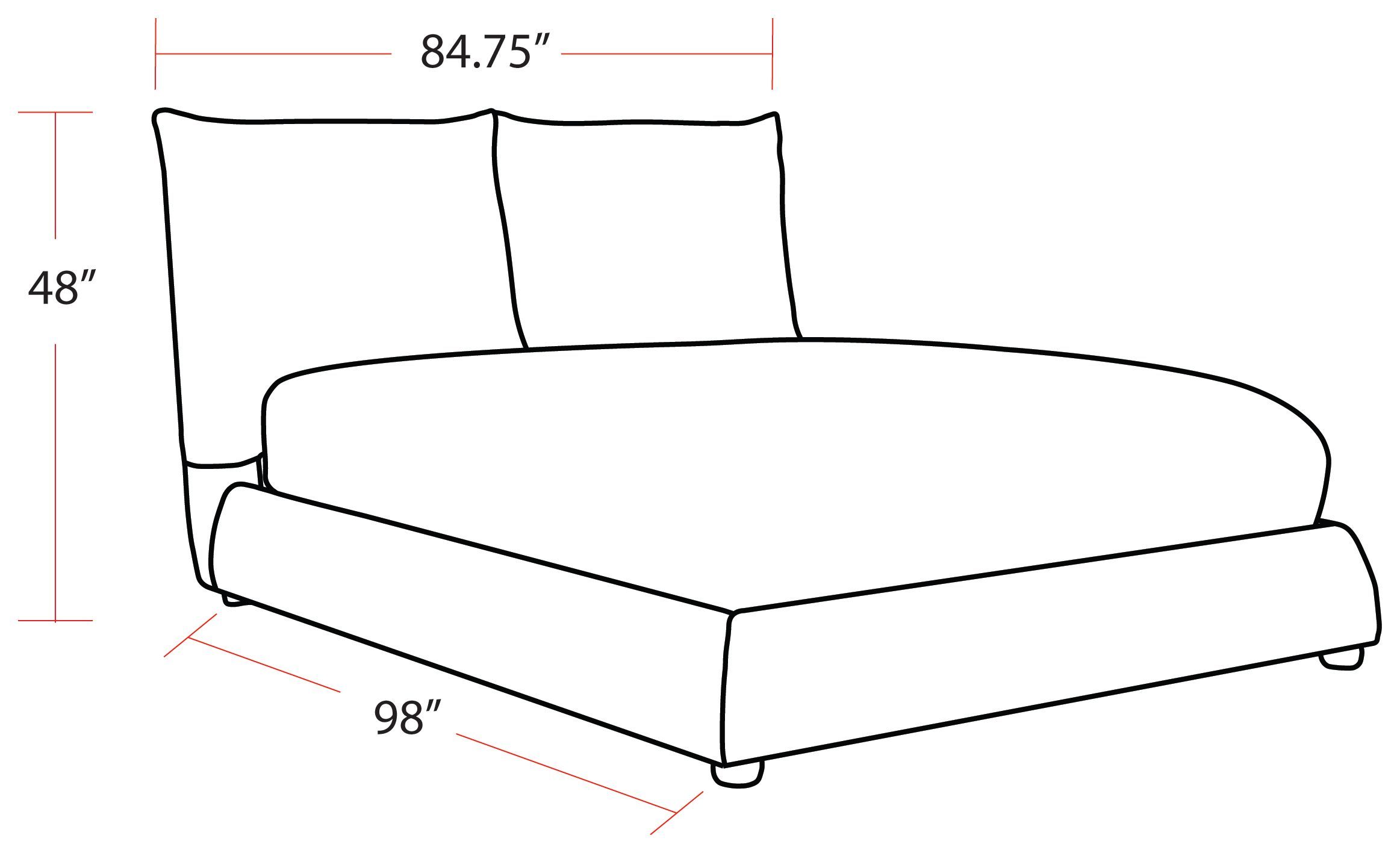 Cumulus Cozy Snow California King Upholstered Panel Bed