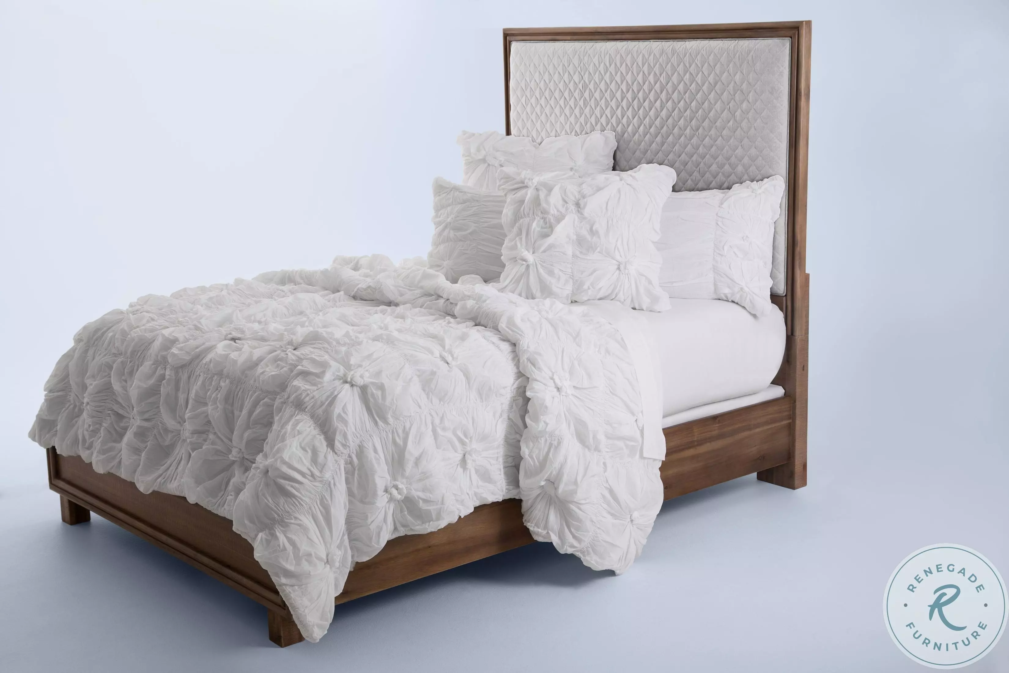 Savanna White 5 Piece Queen Comforter Set From Michael Amini | Coleman ...