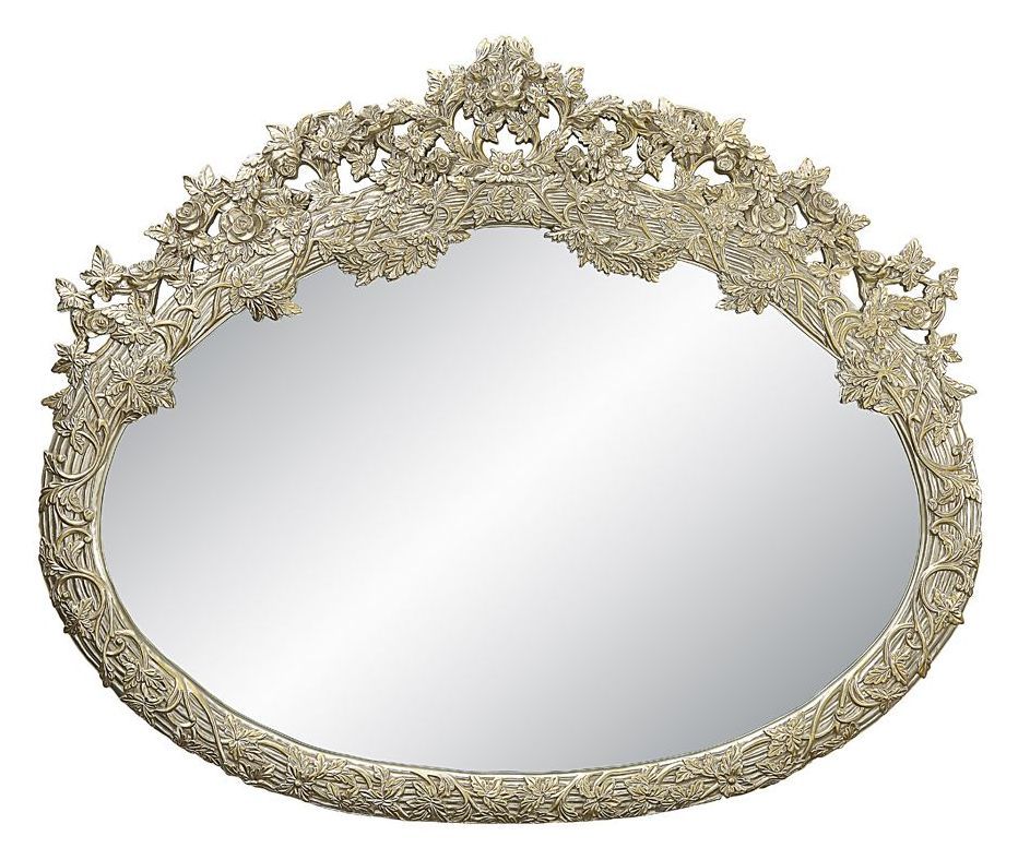 Sorina Antique Gold Oval Wall Mirror from ACME Furniture | Coleman