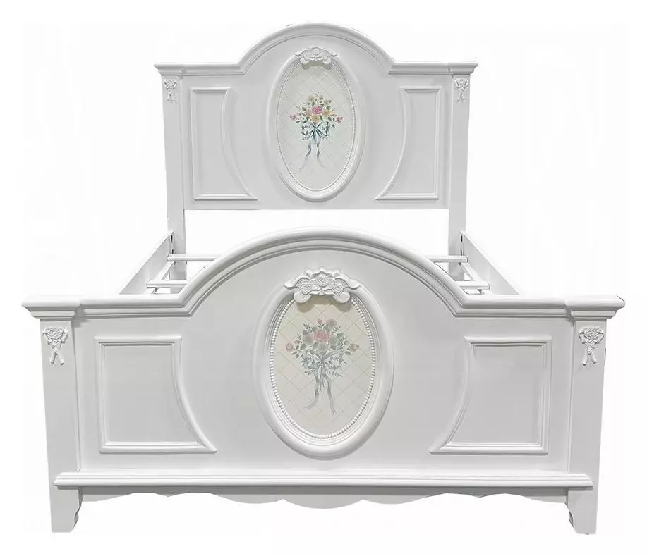 Flora White Twin Storage Panel Bed from ACME Furniture | Coleman