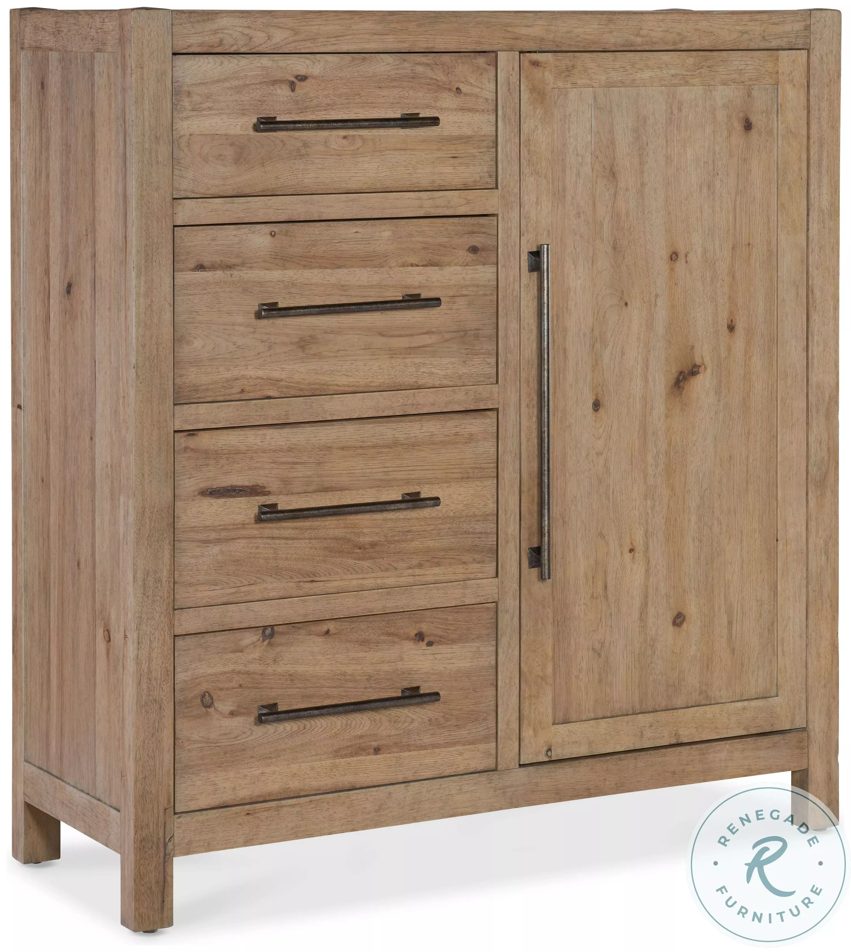 Vineyard Row Sonoma 5 Drawer Door Chest From Hooker | Coleman Furniture