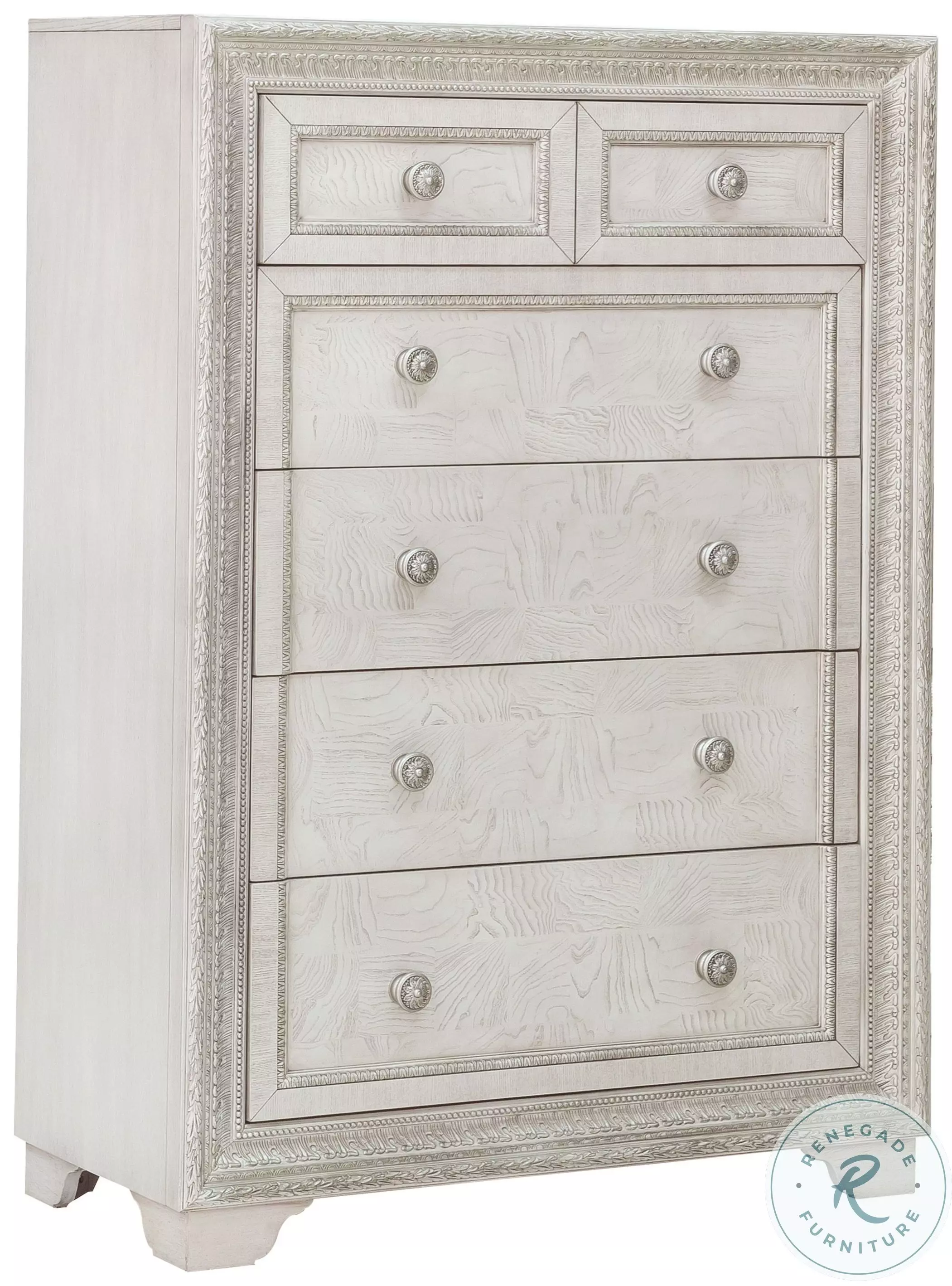 値下げ中【新品】【幅100cm】Camila キャビネット Camila Cream Chest From Pulaski | Coleman Furniture