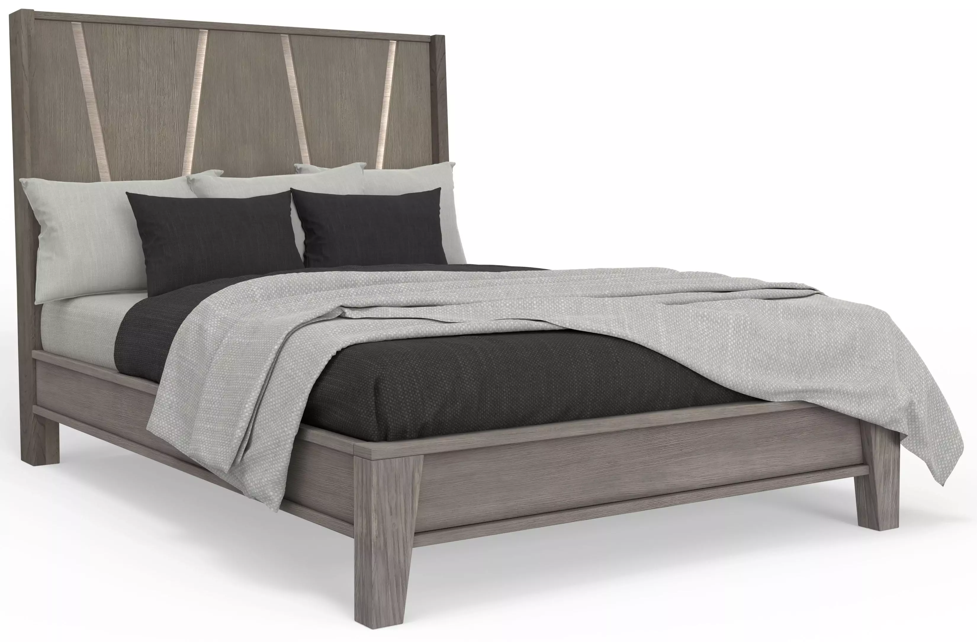 Pure Modern Moonstone King Panel Bed From Parker House | Coleman