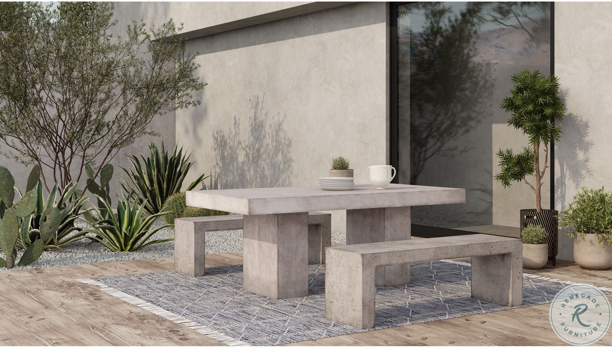 Lazarus Water Based Acrylic Outdoor Bench from Moes Home | Coleman ...