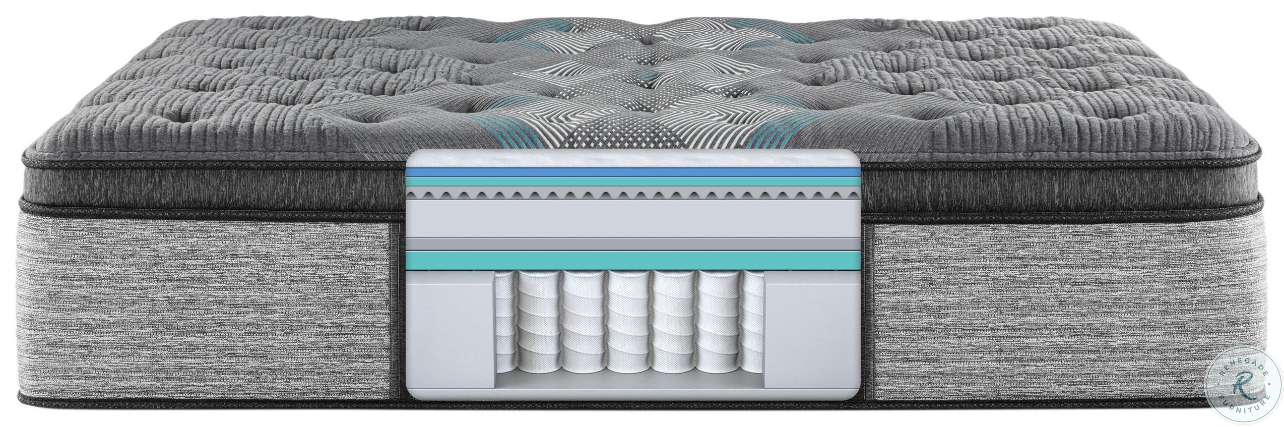 Harmony Lux Diamond Series Ultra Plush Pillow Top King Mattress with