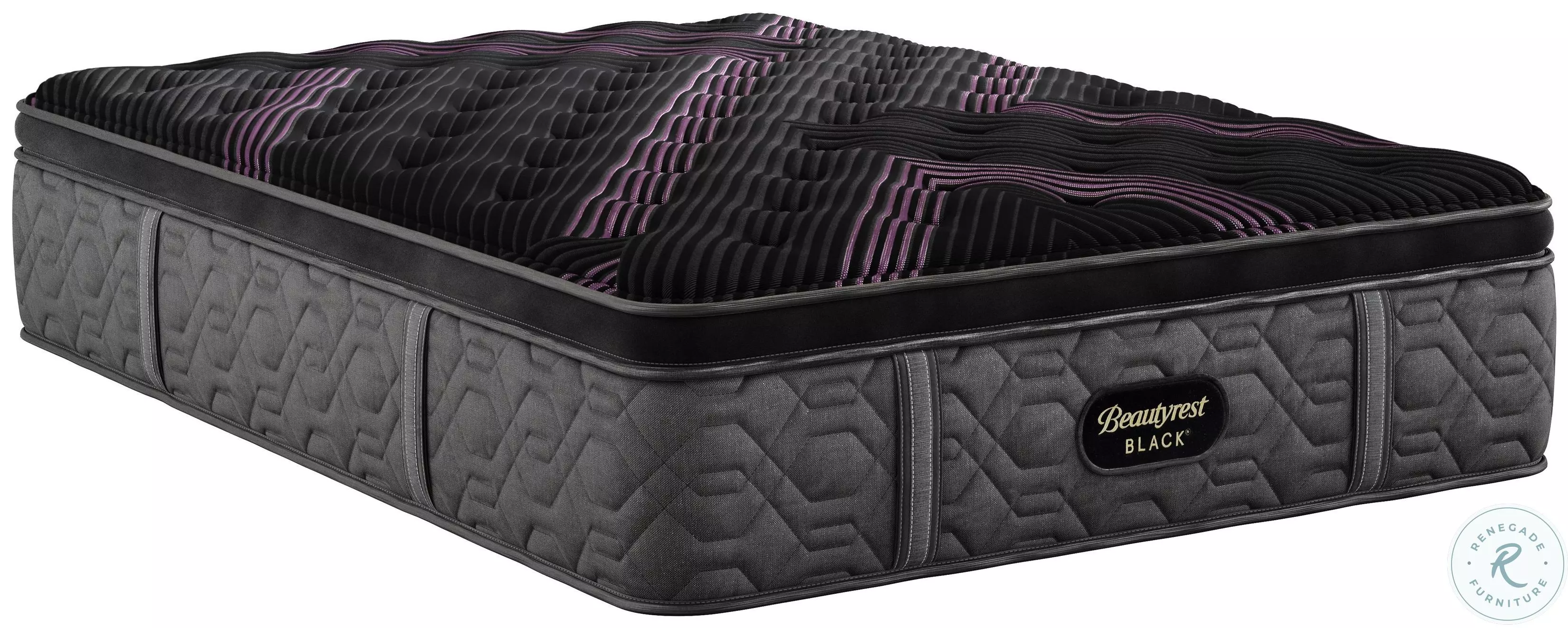 BRB 24 Series 2 Black Medium Pillow Top Hybrid Queen Size Mattress