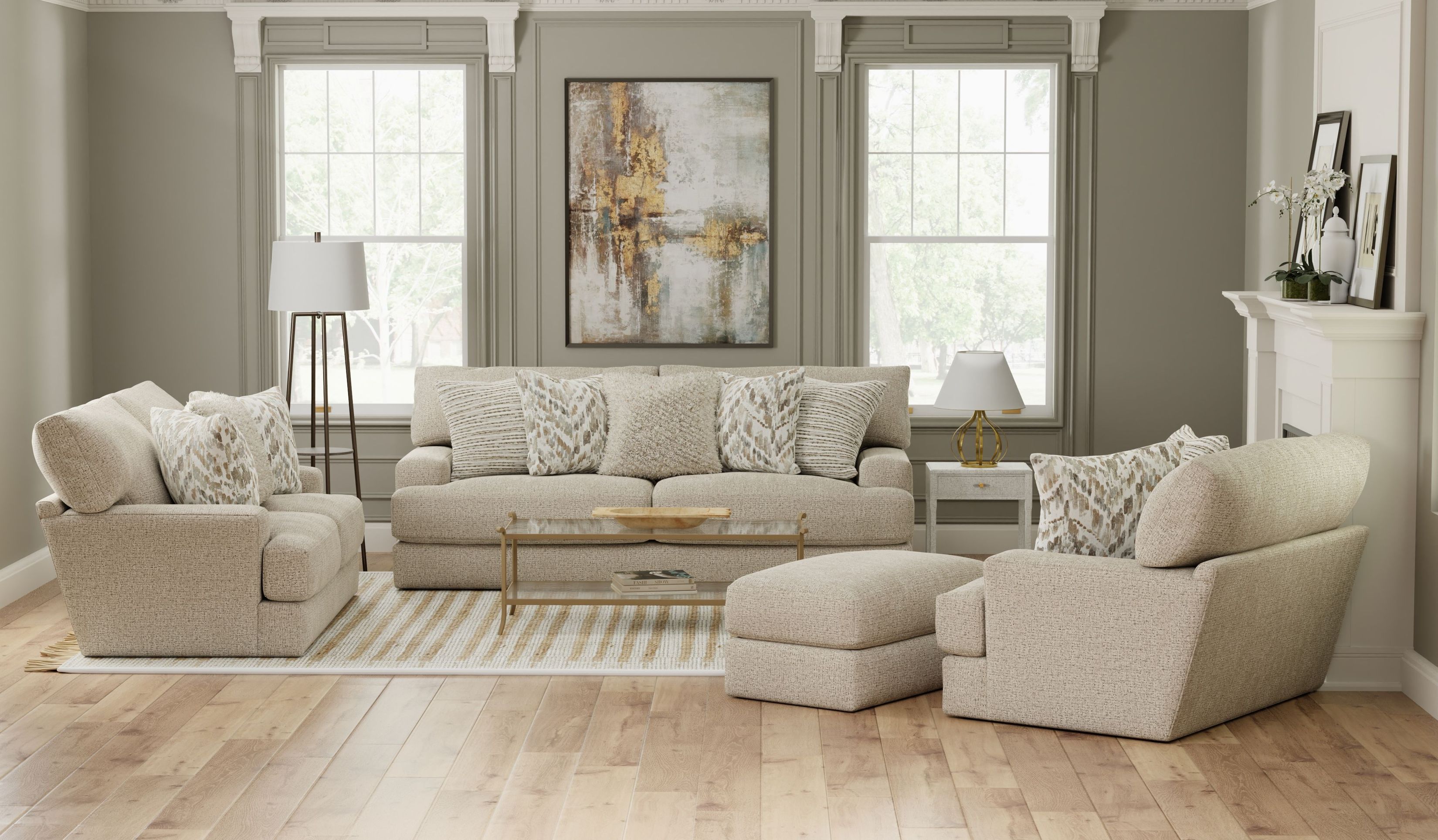 Brett Honey Living Room Set From Jackson | Coleman Furniture