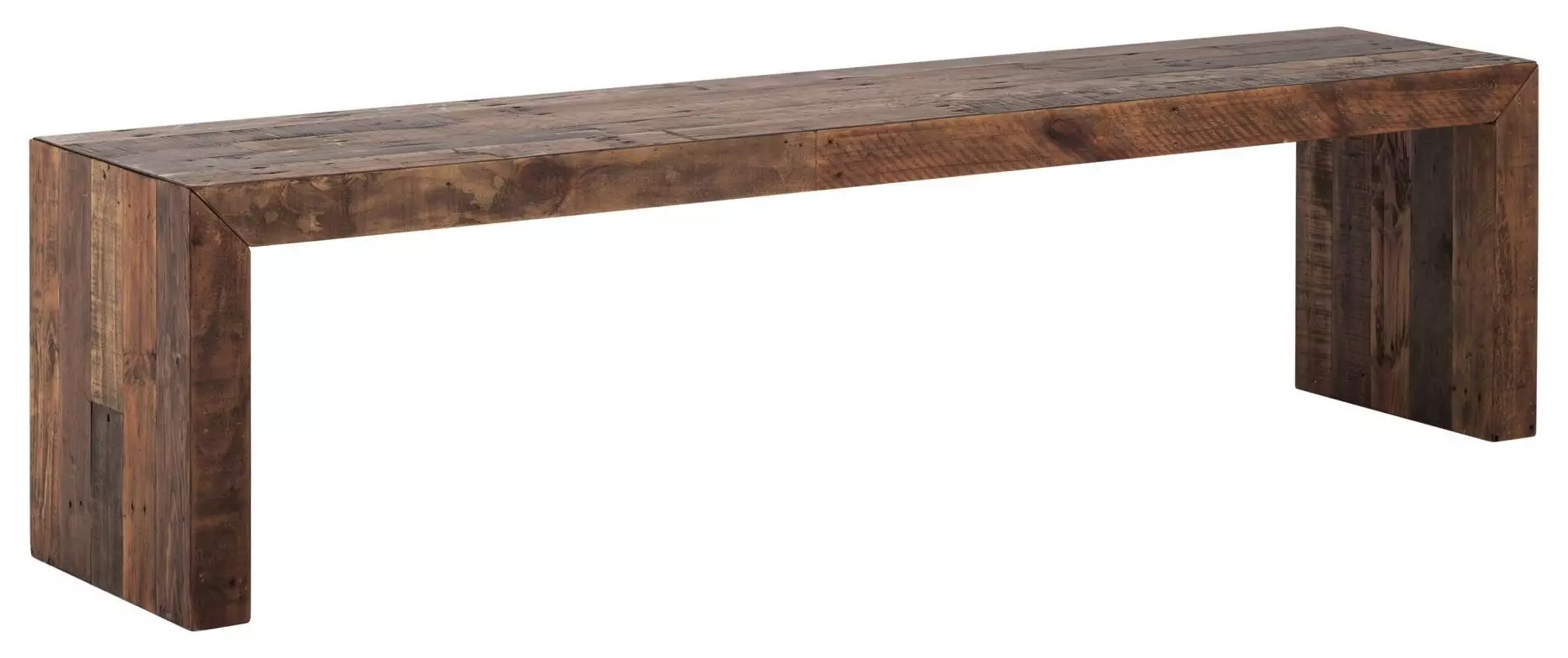 Moe's Home Collection BT-1001-01 Vintage Brown Bench, Large