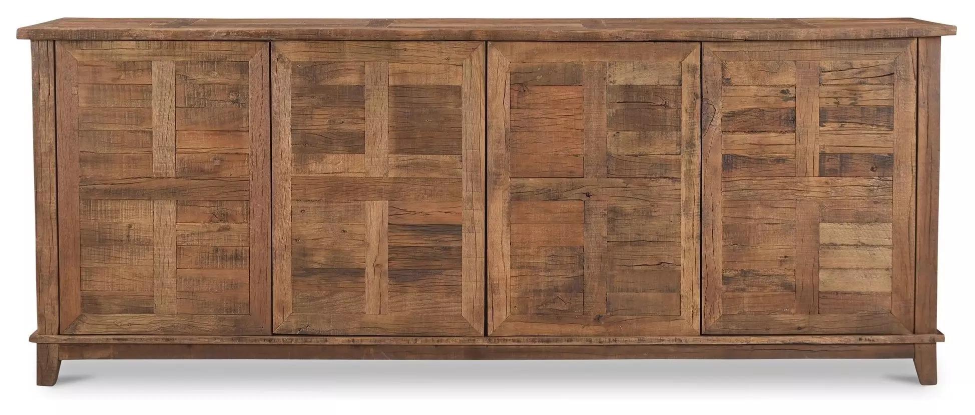 Augusta 82" Natural Wood Brown Sideboard