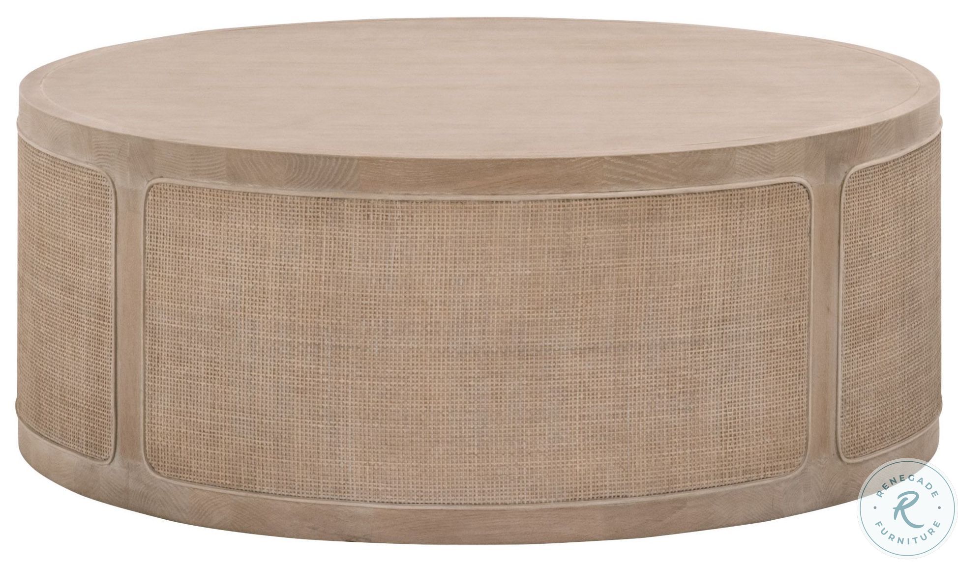 Cane Smoke Gray Coffee Table From Orient Express Coleman Furniture