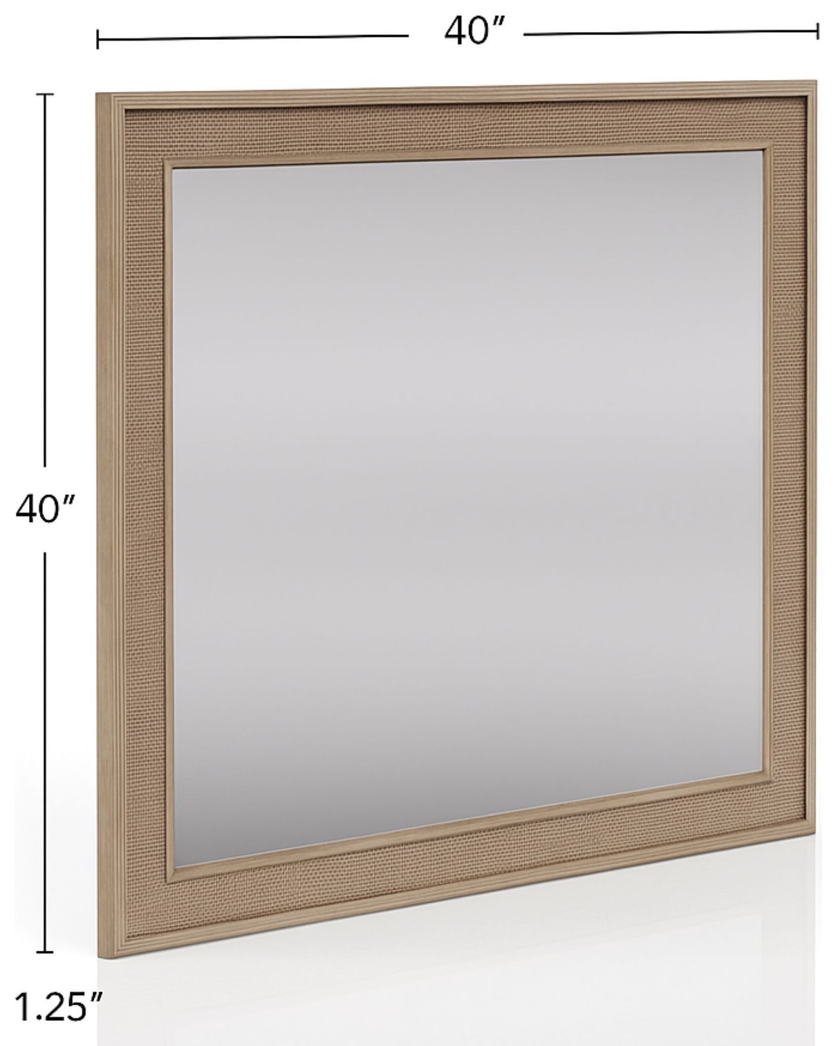 Wilmington Sand Cane Mirror