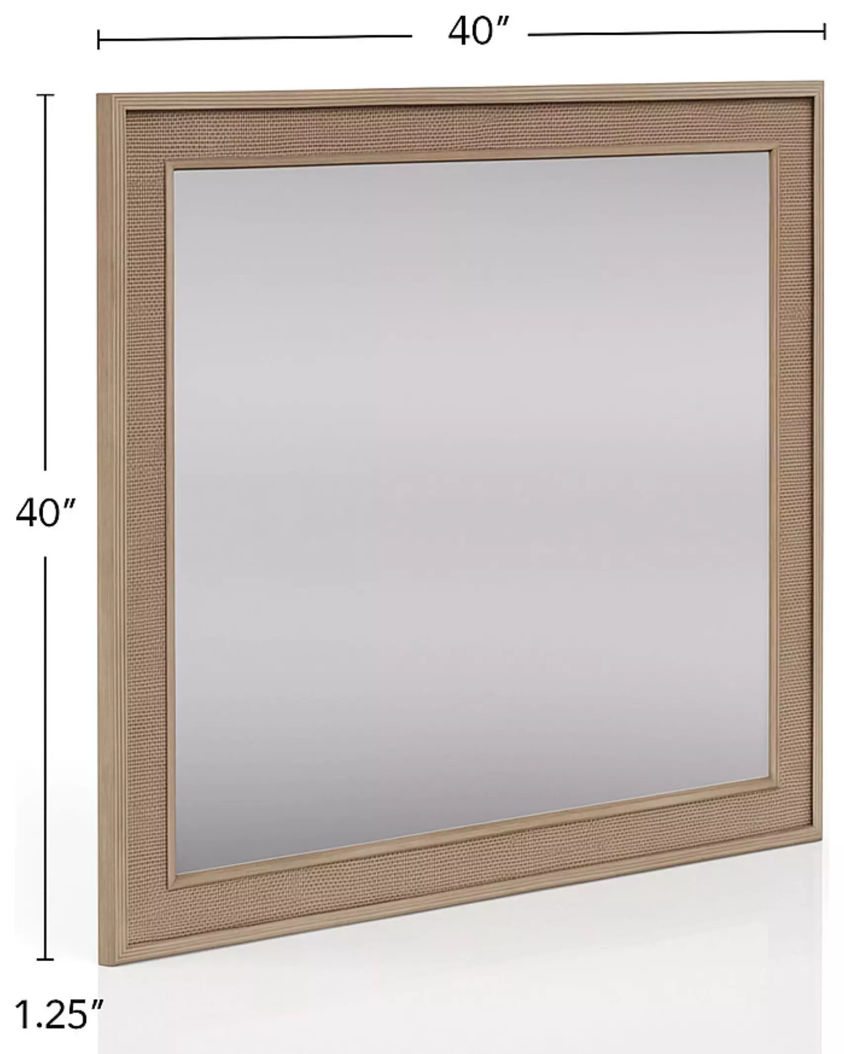 Wilmington Sand Cane Mirror
