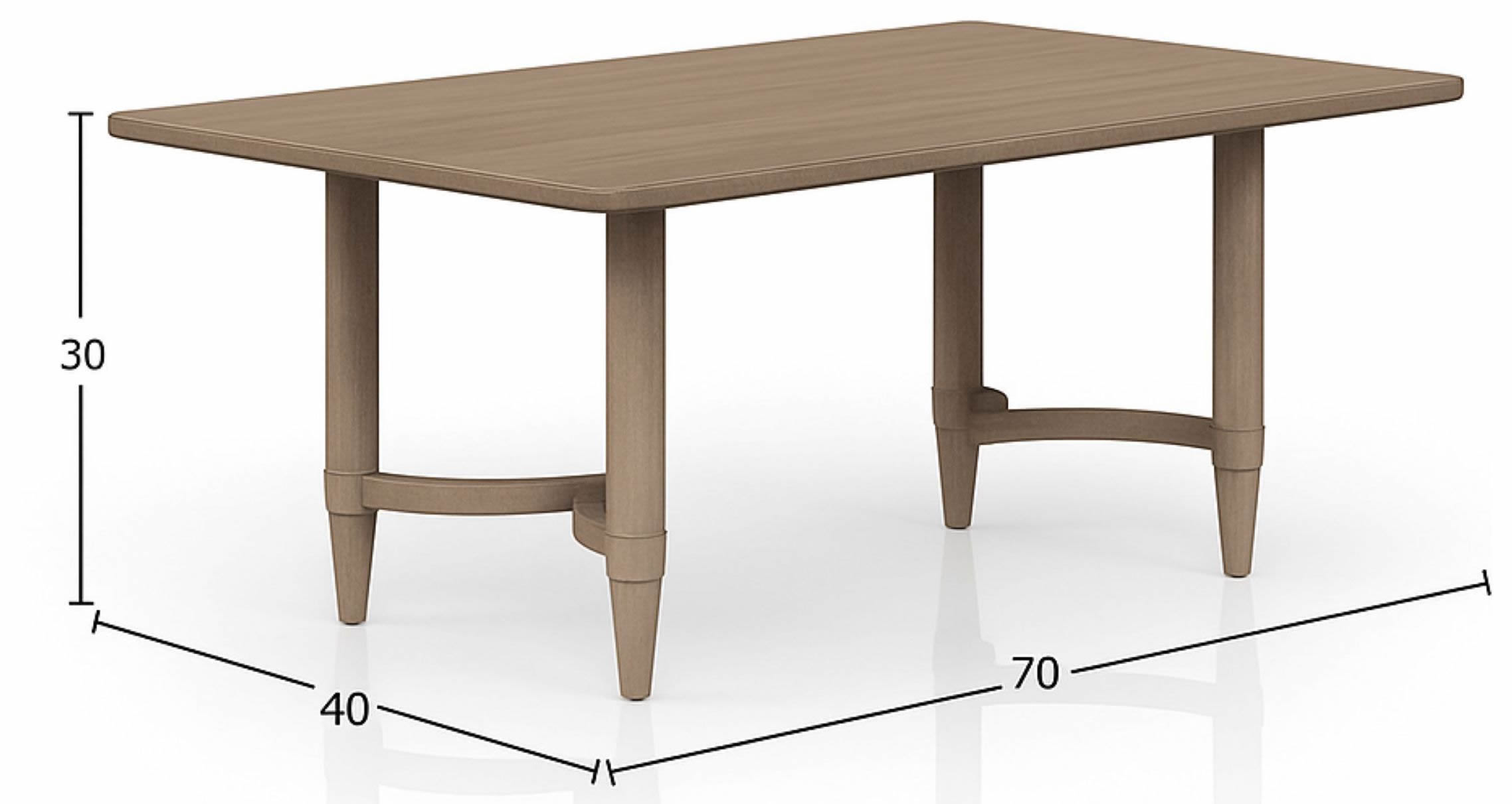 Wilmington Sand HiLo Triad Dining Table