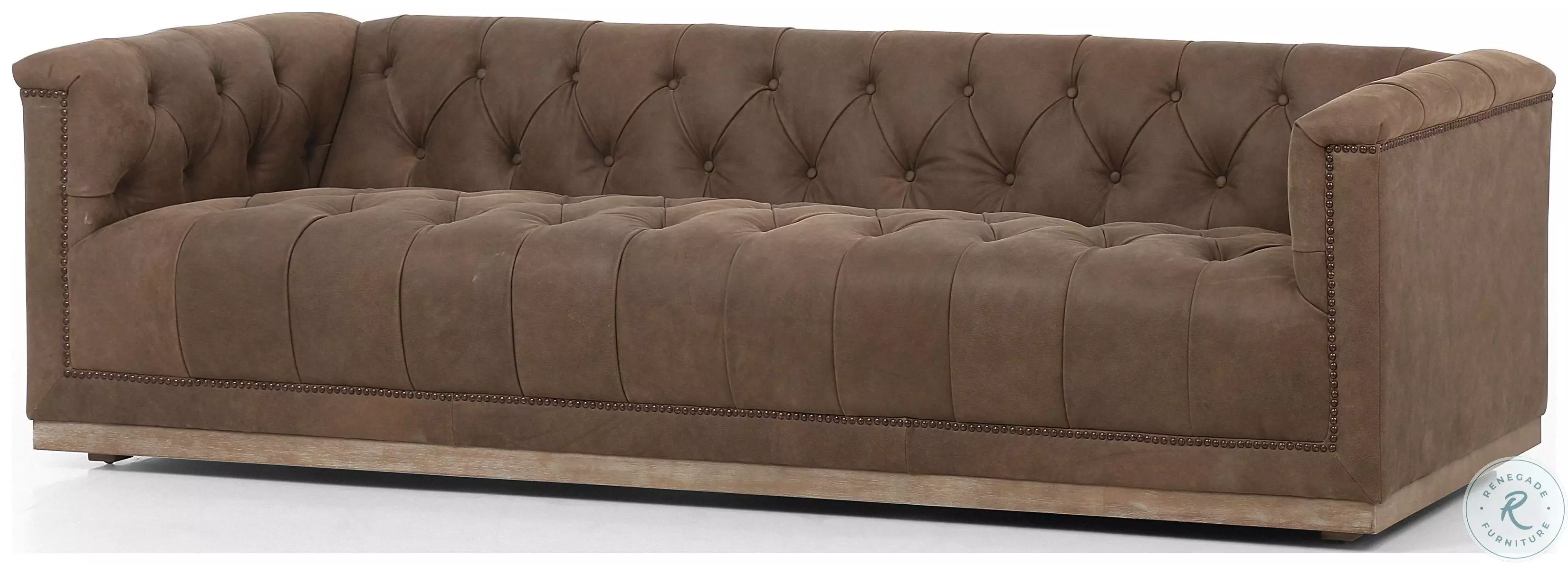 R　ソファー Maxx Umber Grey Leather 95