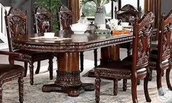 Canyonville Brown Cherry Extendable Dining Table From Furniture of