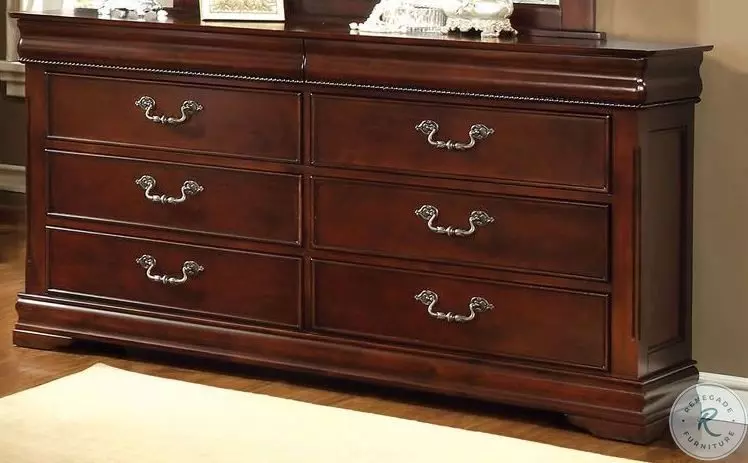 通販でクリスマス Mandura Cherry Dresser from Furniture of America (CM7260D 洋書